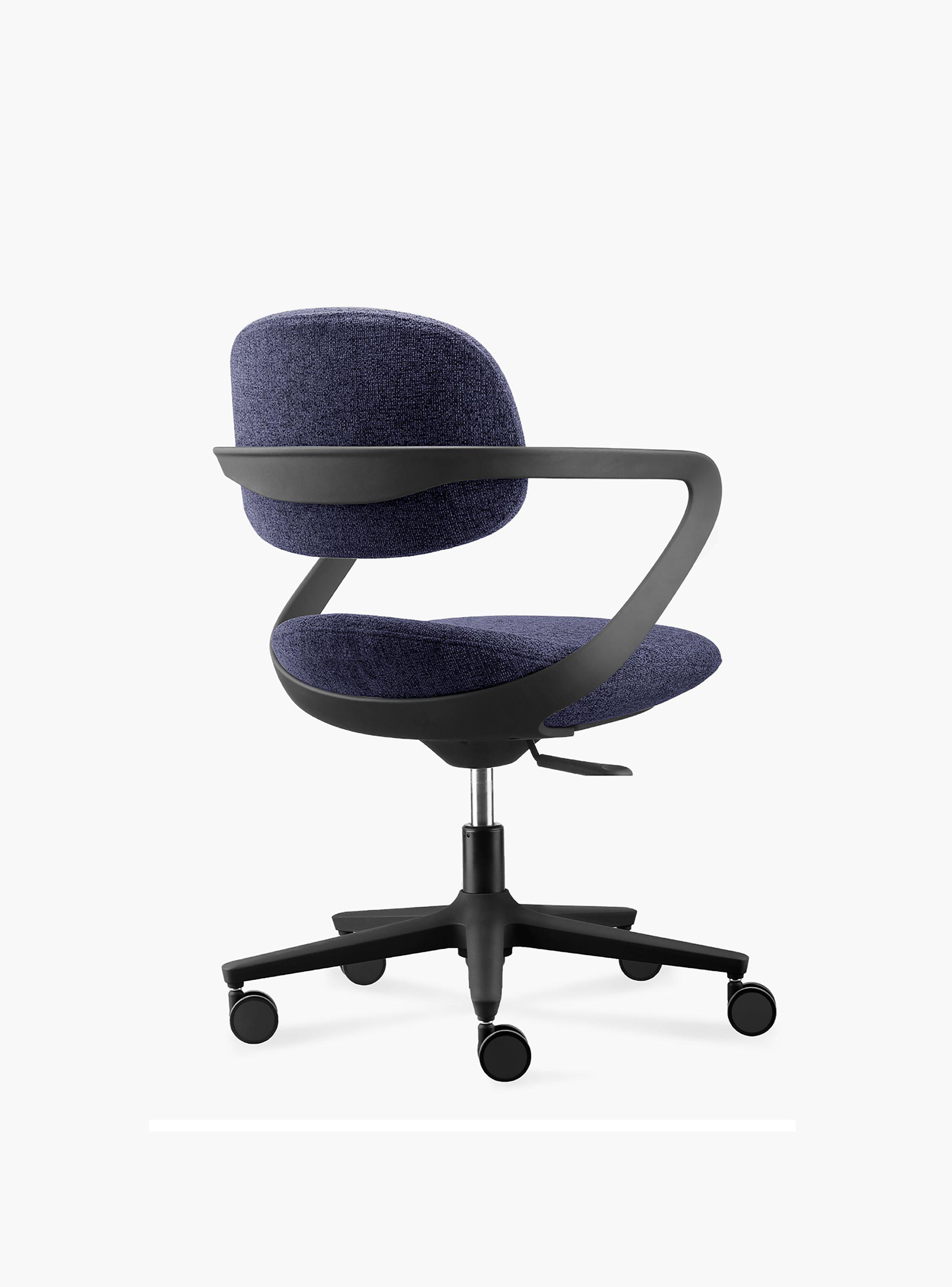 Silla Oficina Otto Azul-4