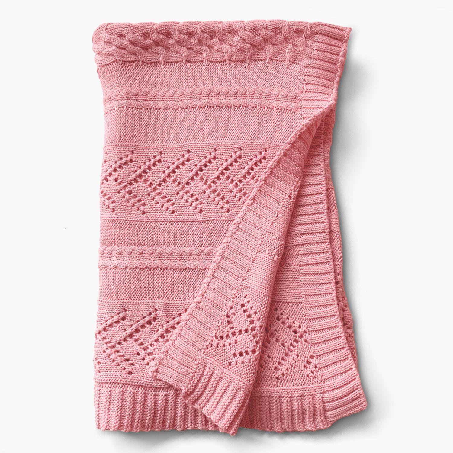 Manta Infantil Julieta Rosado-0