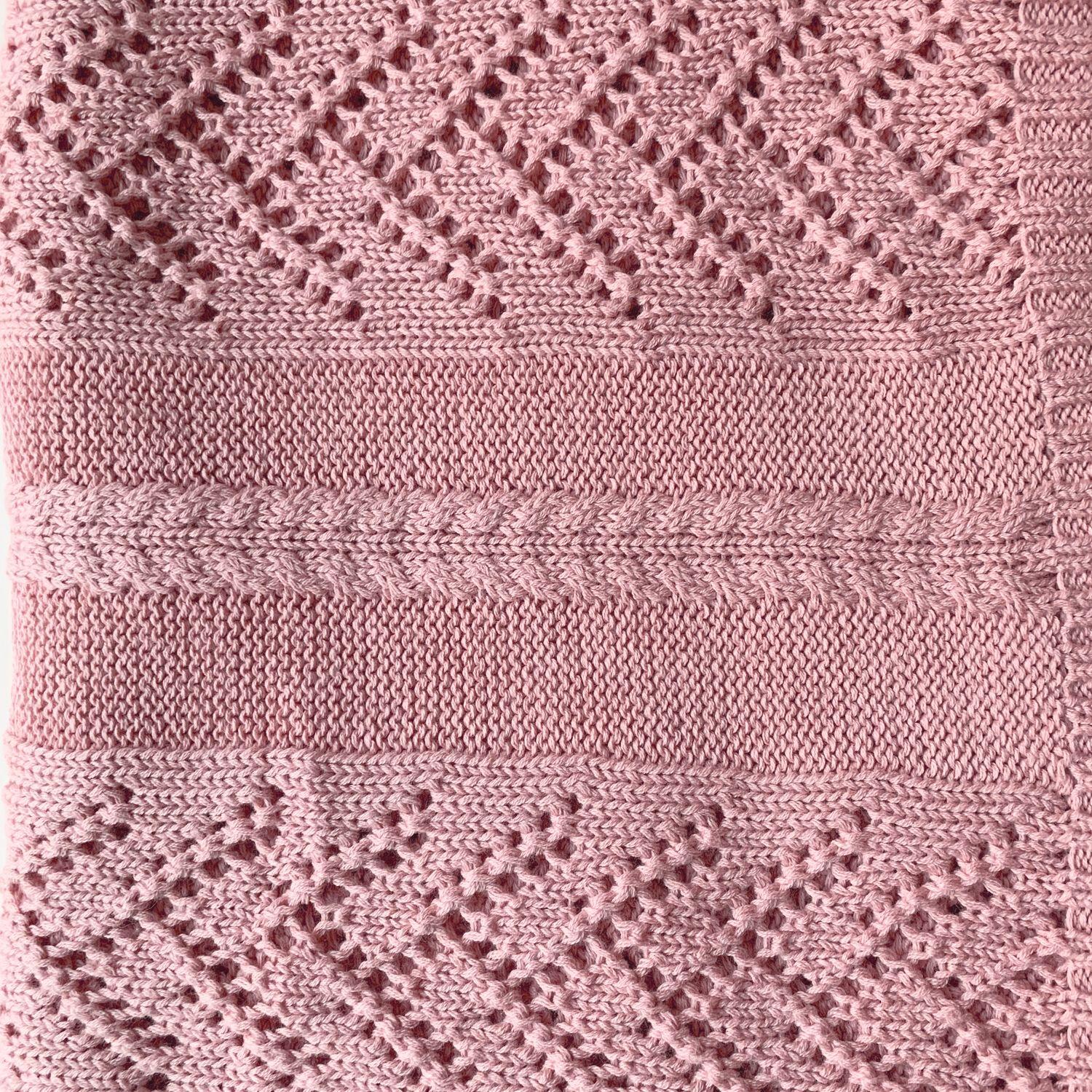 Manta Infantil Julieta Rosado-5