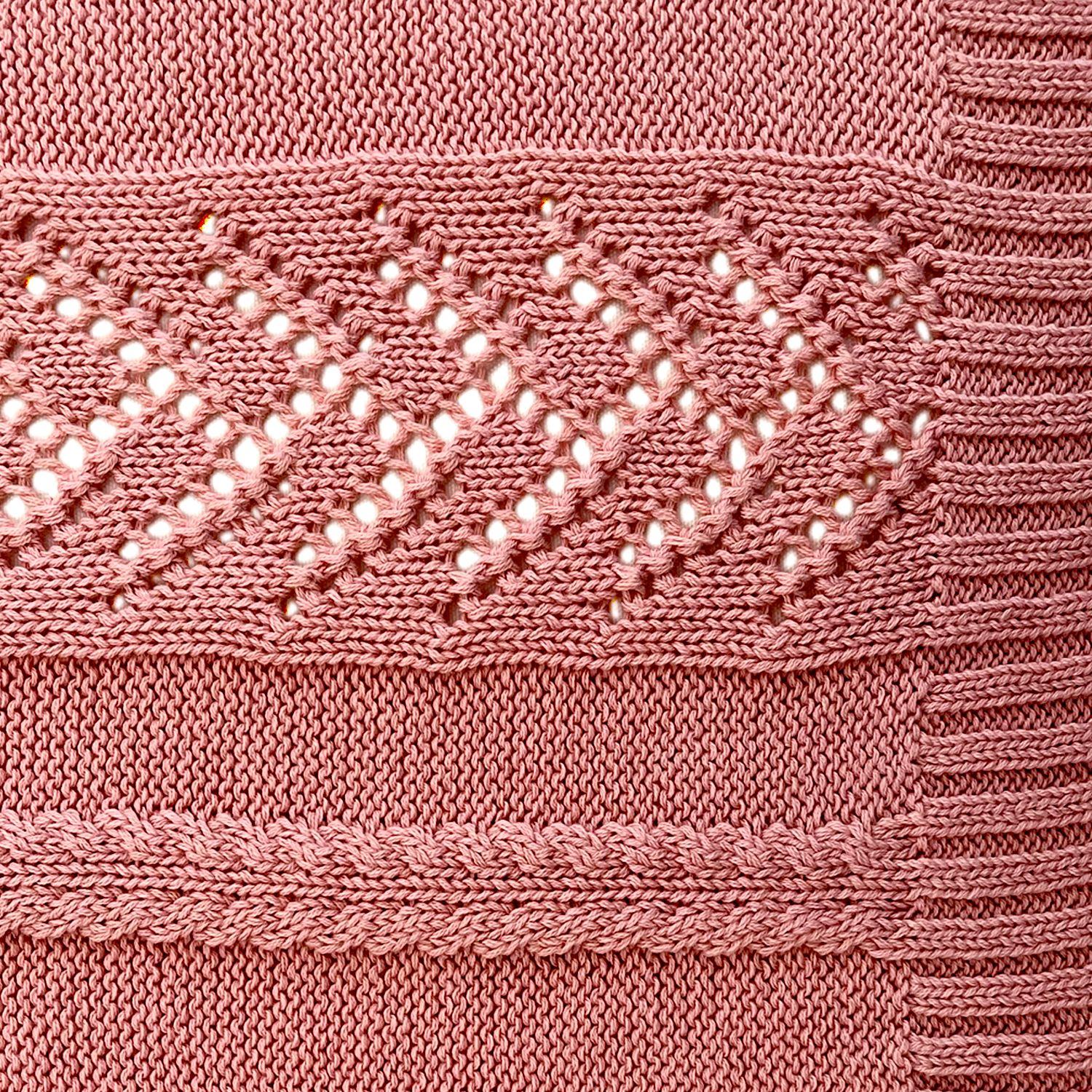 Manta Infantil Julieta Rosado-8