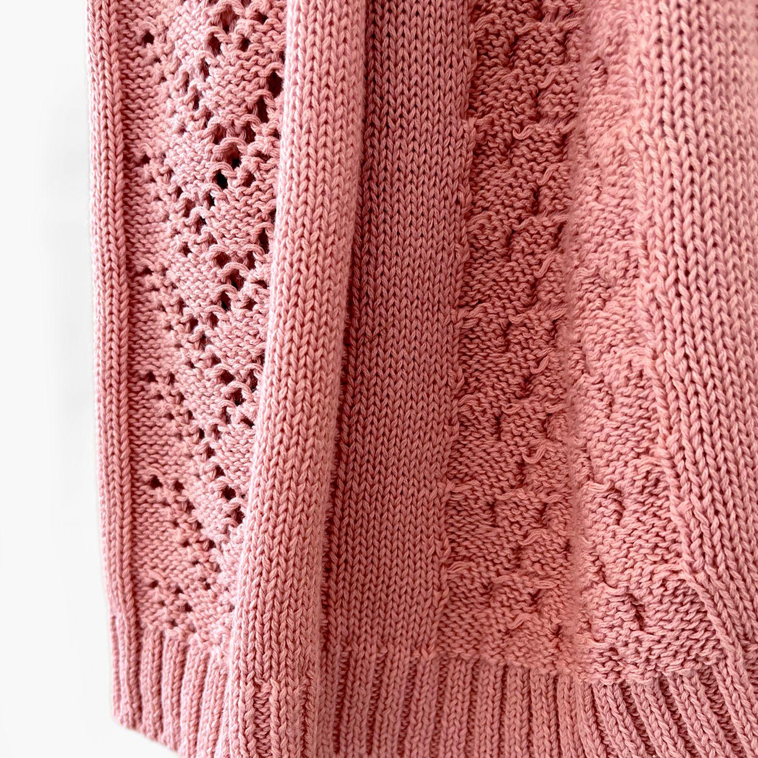 Manta Infantil Julieta Rosado-9