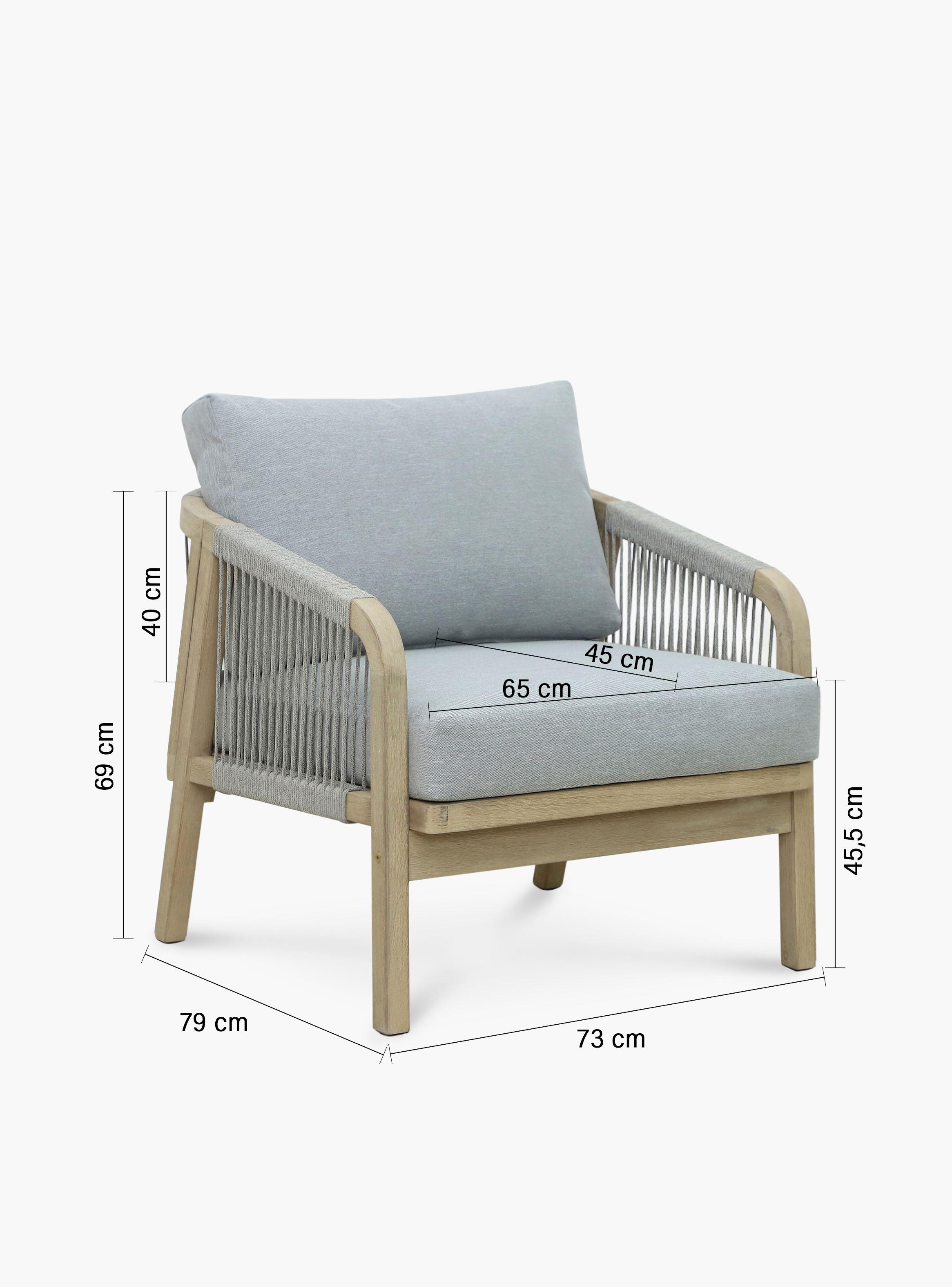 Sofá 1 Cuerpo Floripa Gris Claro-4