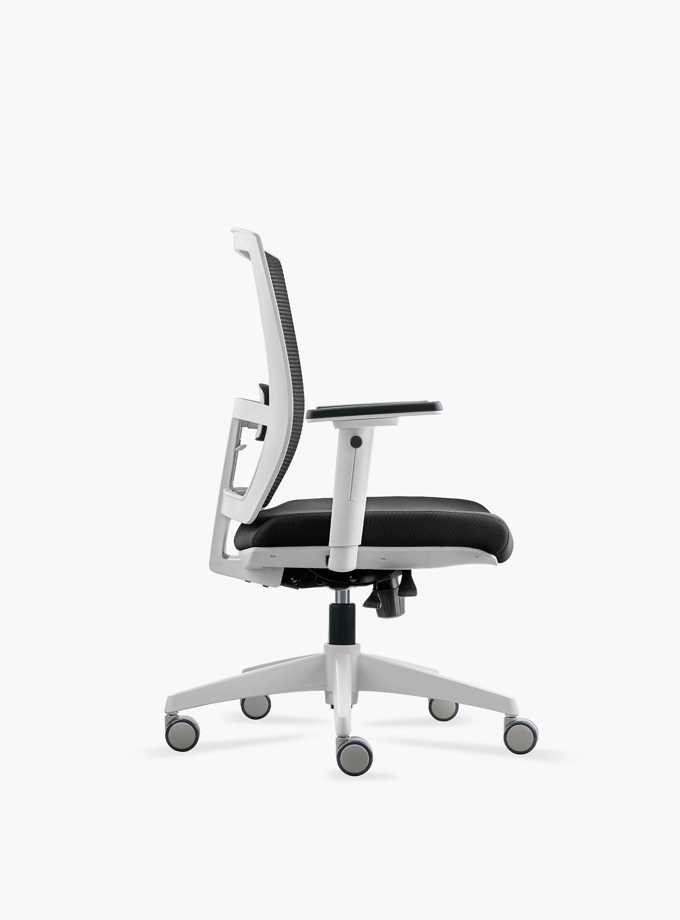 Silla Oficina Taylor Pro Negro/Blanco-3