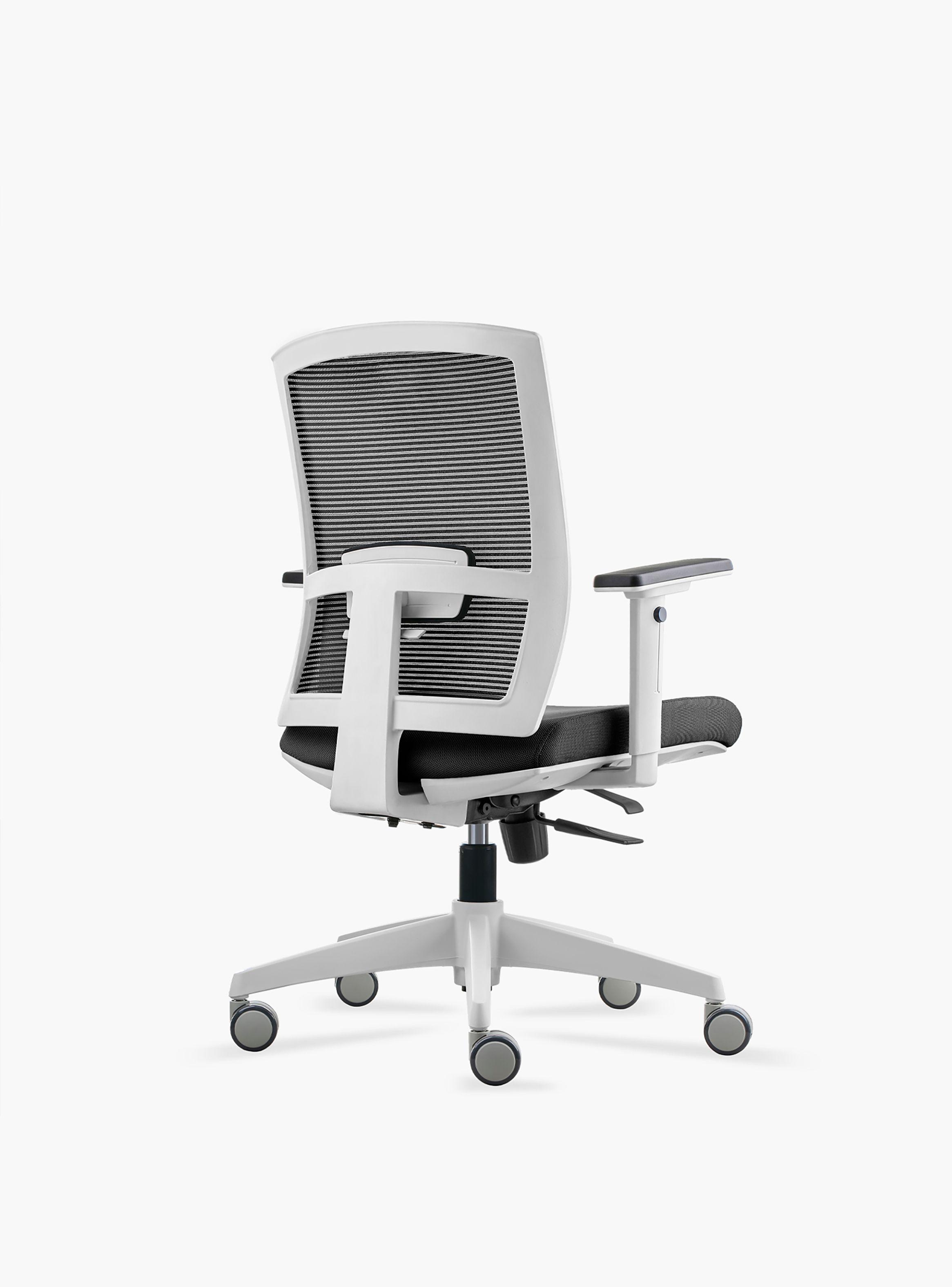 Silla Oficina Taylor Pro Negro/Blanco-4