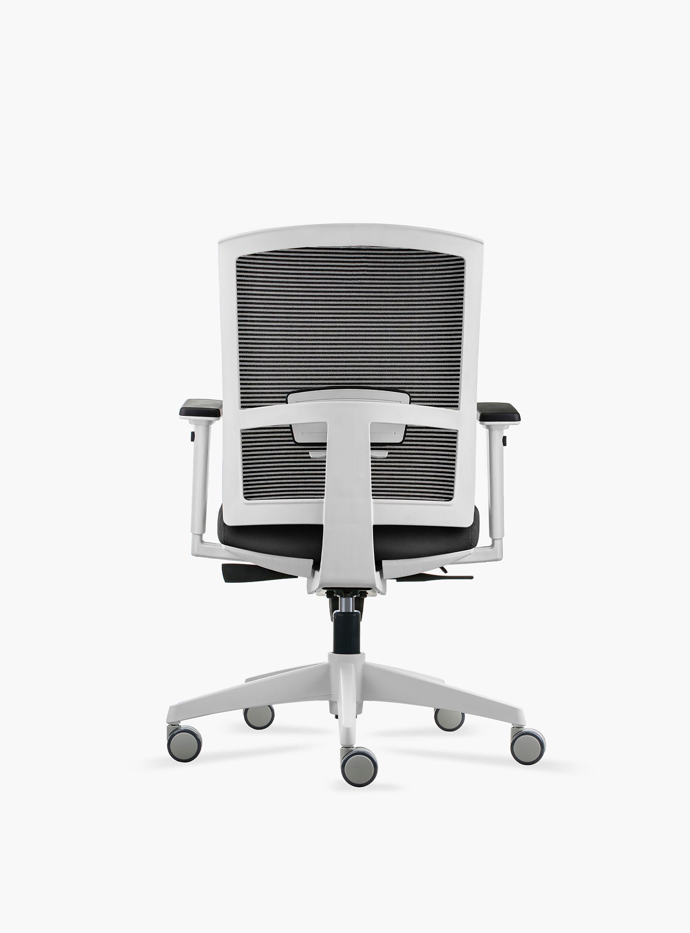 Silla Oficina Taylor Pro Negro/Blanco-5