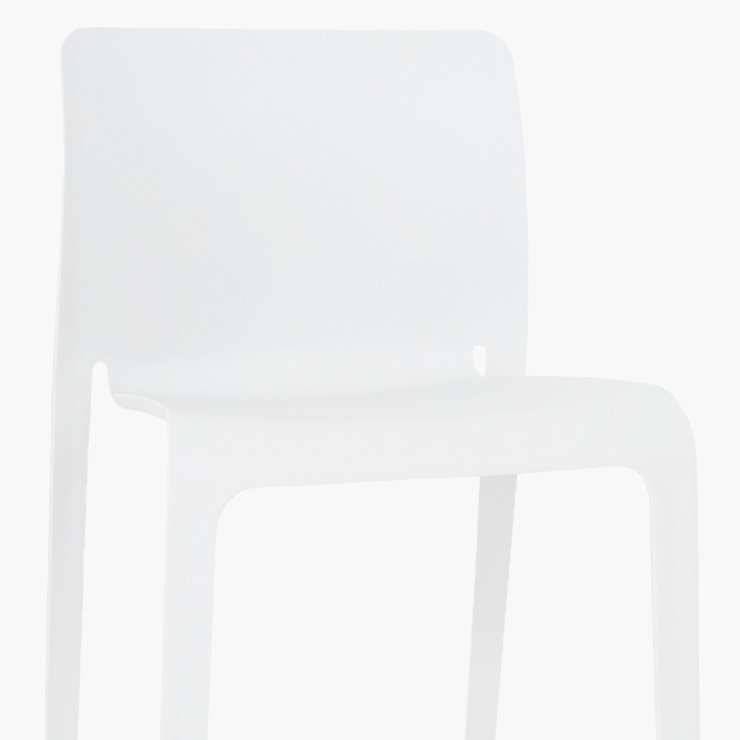 Silla Plástico Terraza Lumo Blanco-3