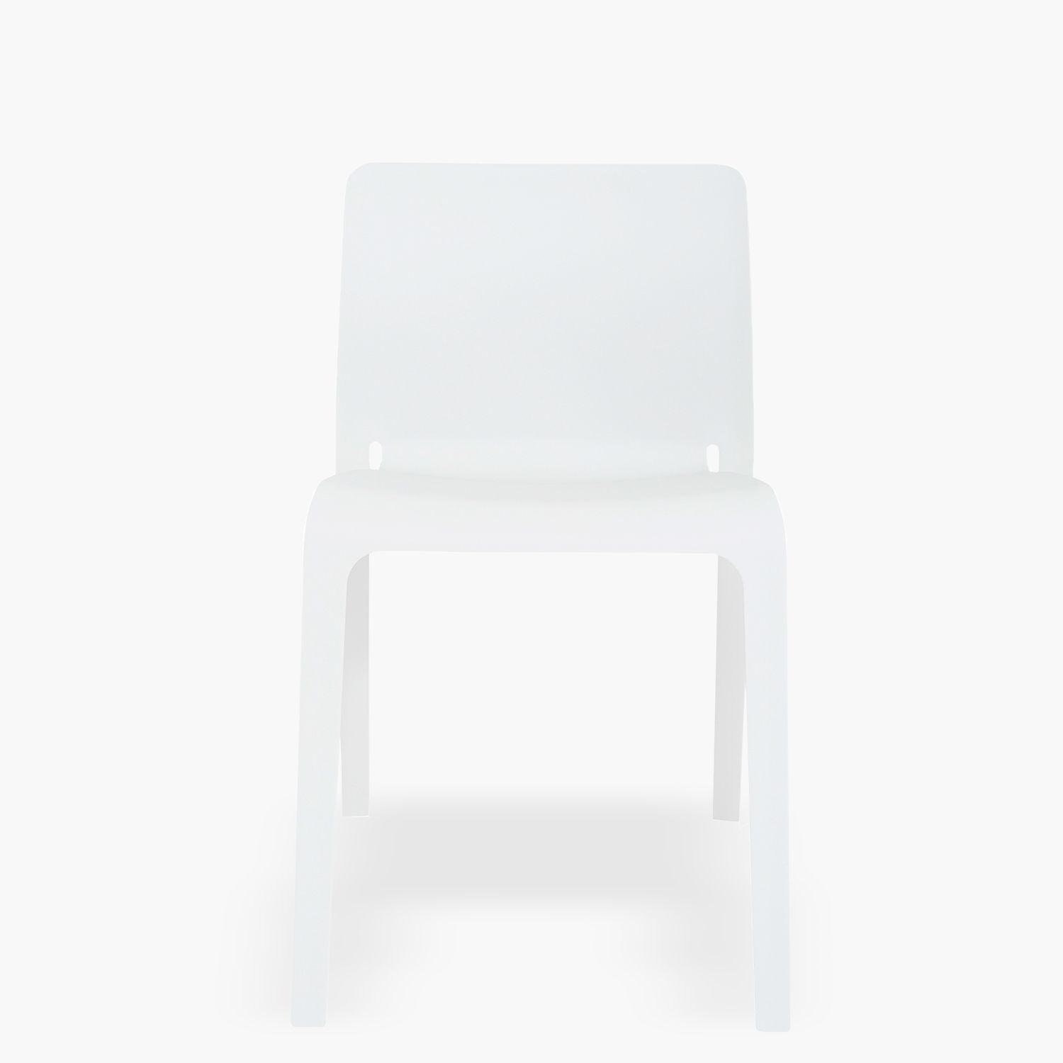 Silla Plástico Terraza Lumo Blanco-0