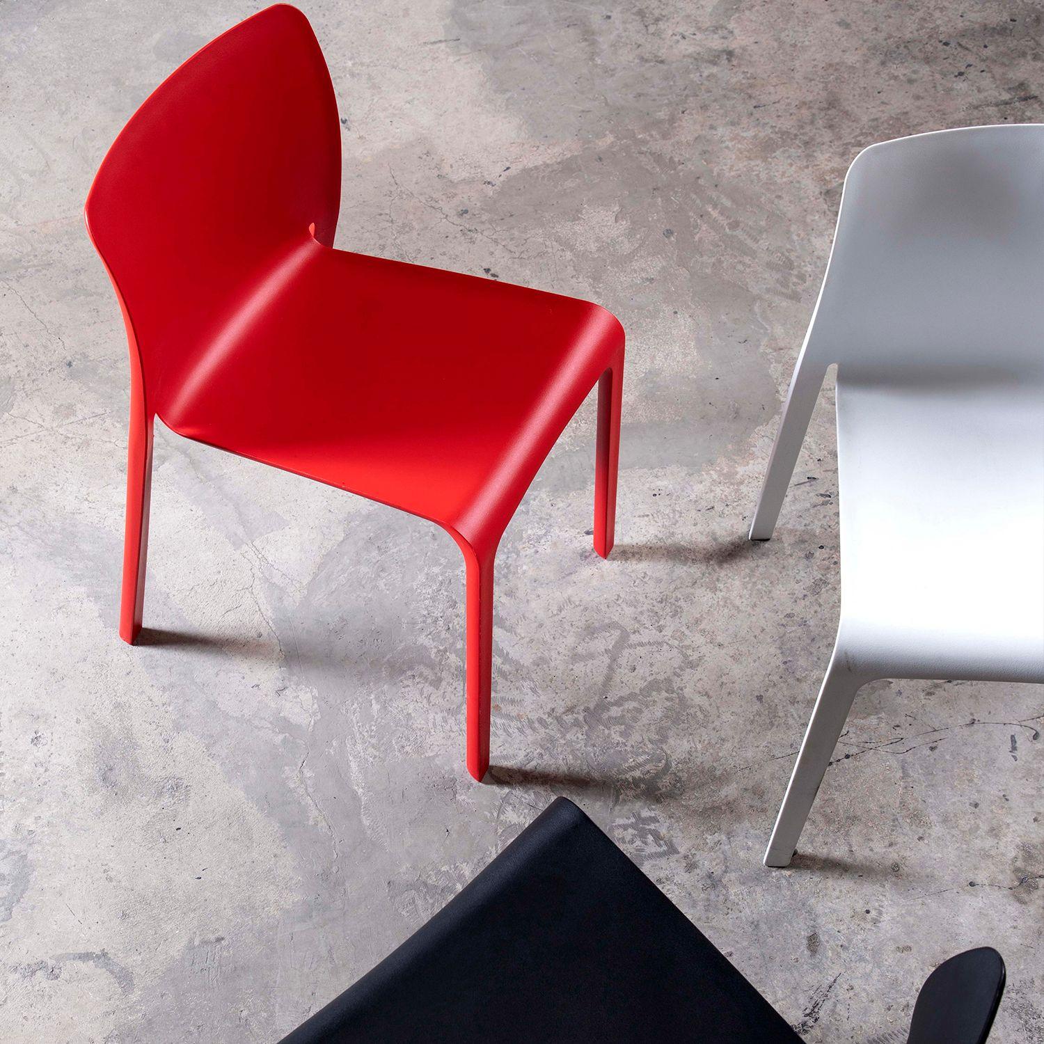 Silla Plástico Terraza Lumo Blanco-1