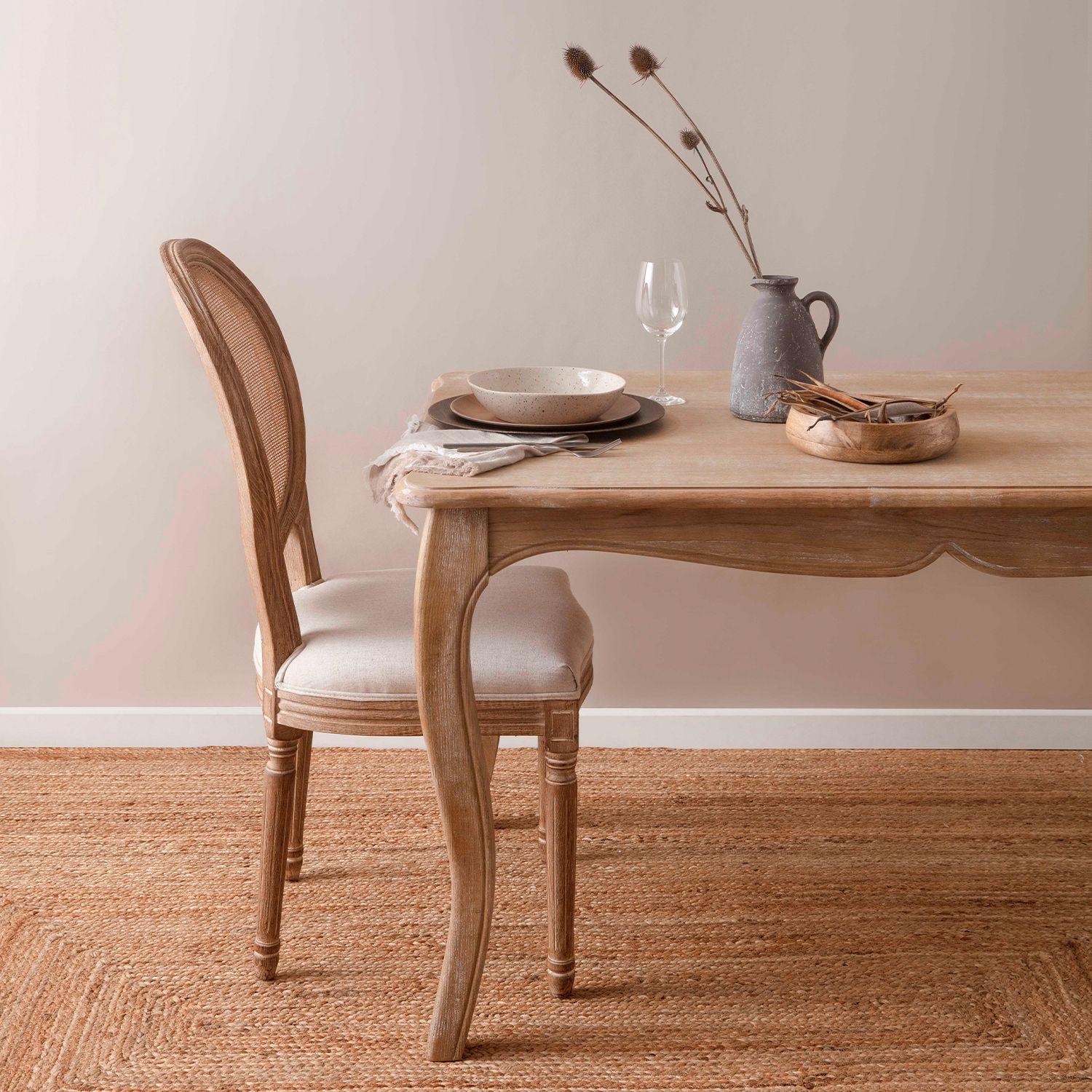 Mesa Comedor Olmo Natural 135-2