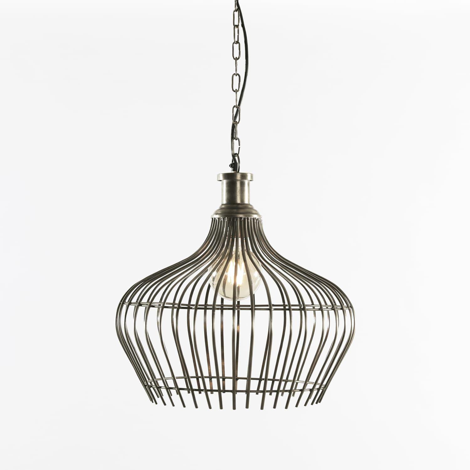 Lámpara de Colgar Crow M Bronce-0