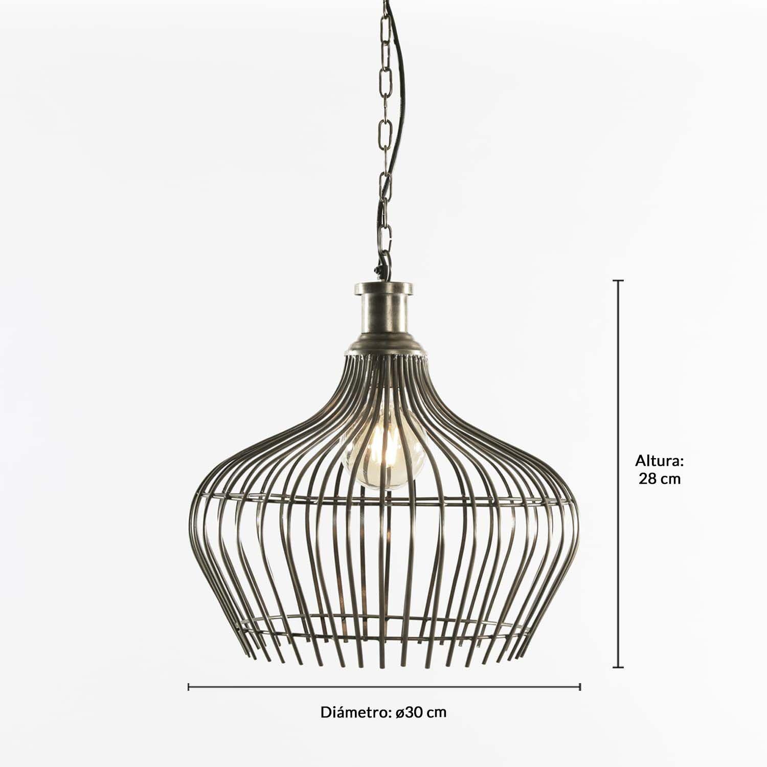 Lámpara de Colgar Crow M Bronce-4