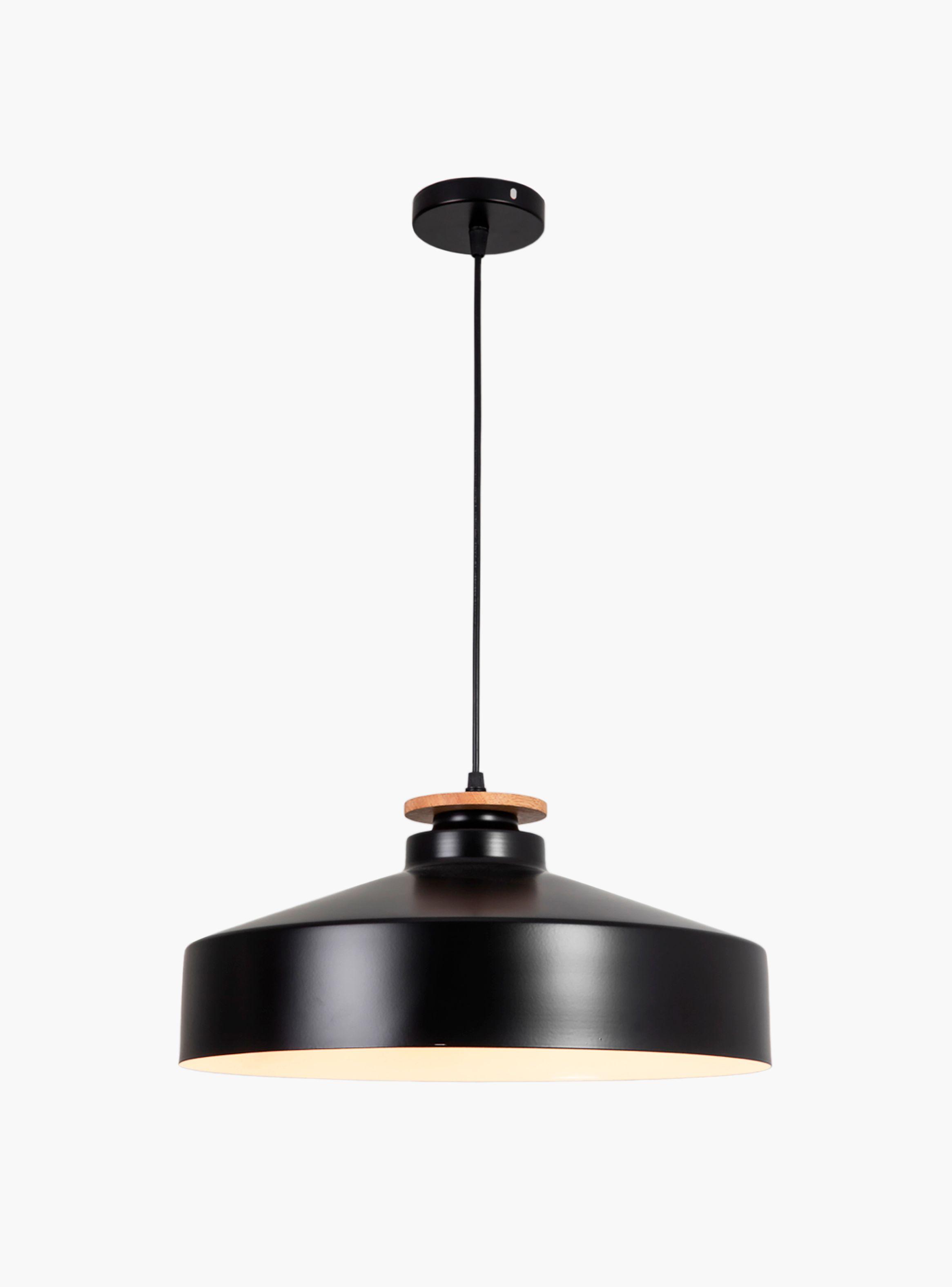 Lámpara de Colgar Tessa Negro-0