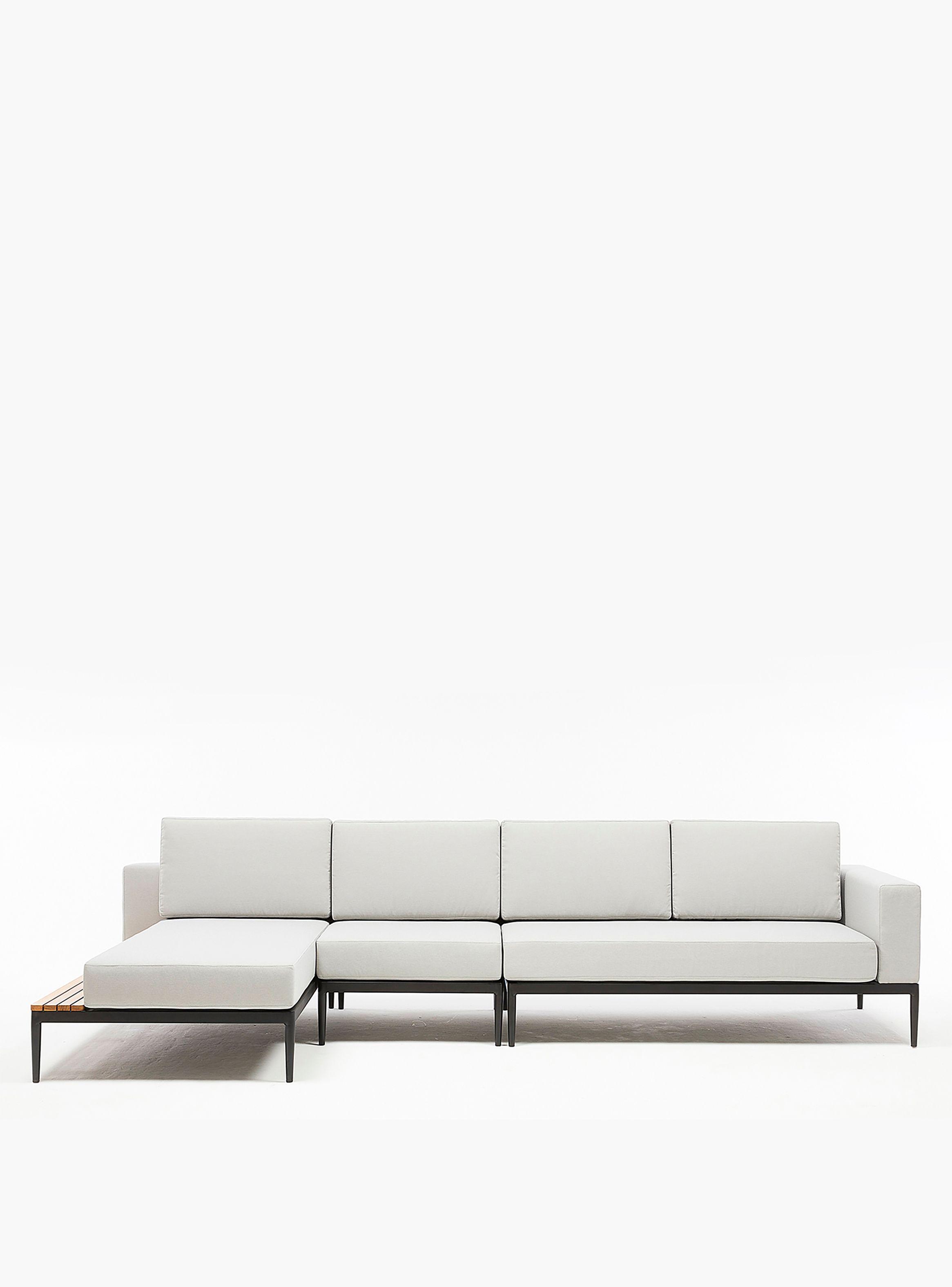 Seccional 3C + Chaise Izquierdo Long Bay Gris-0