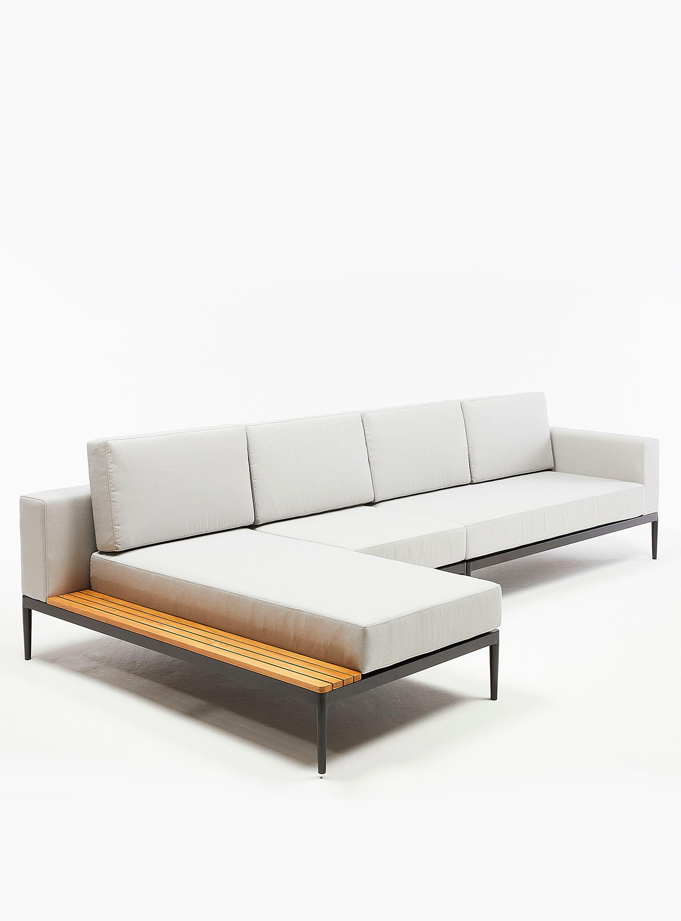 Seccional 3C + Chaise Izquierdo Long Bay Gris-1