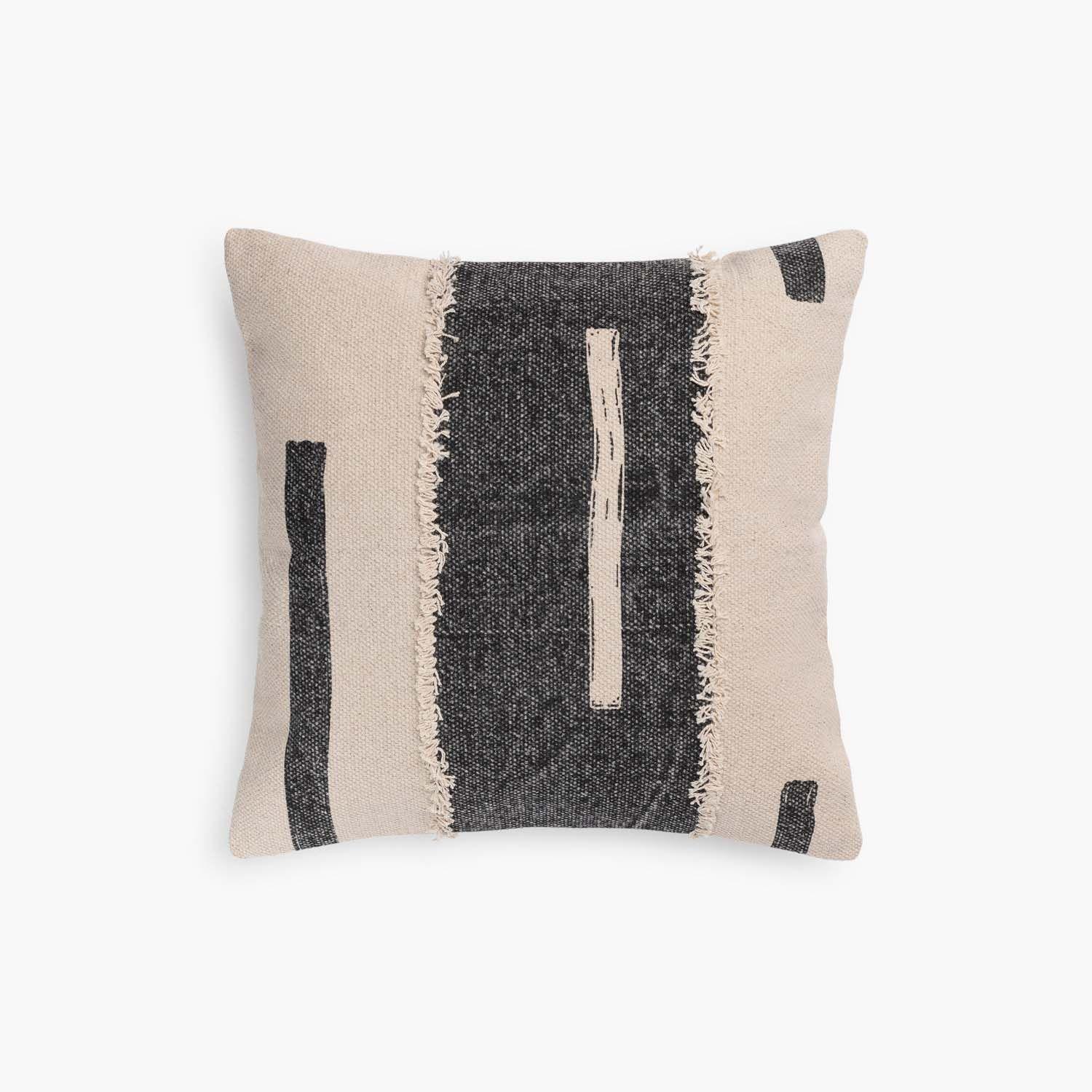 Funda Cojín Galo 80x80 Negro-0