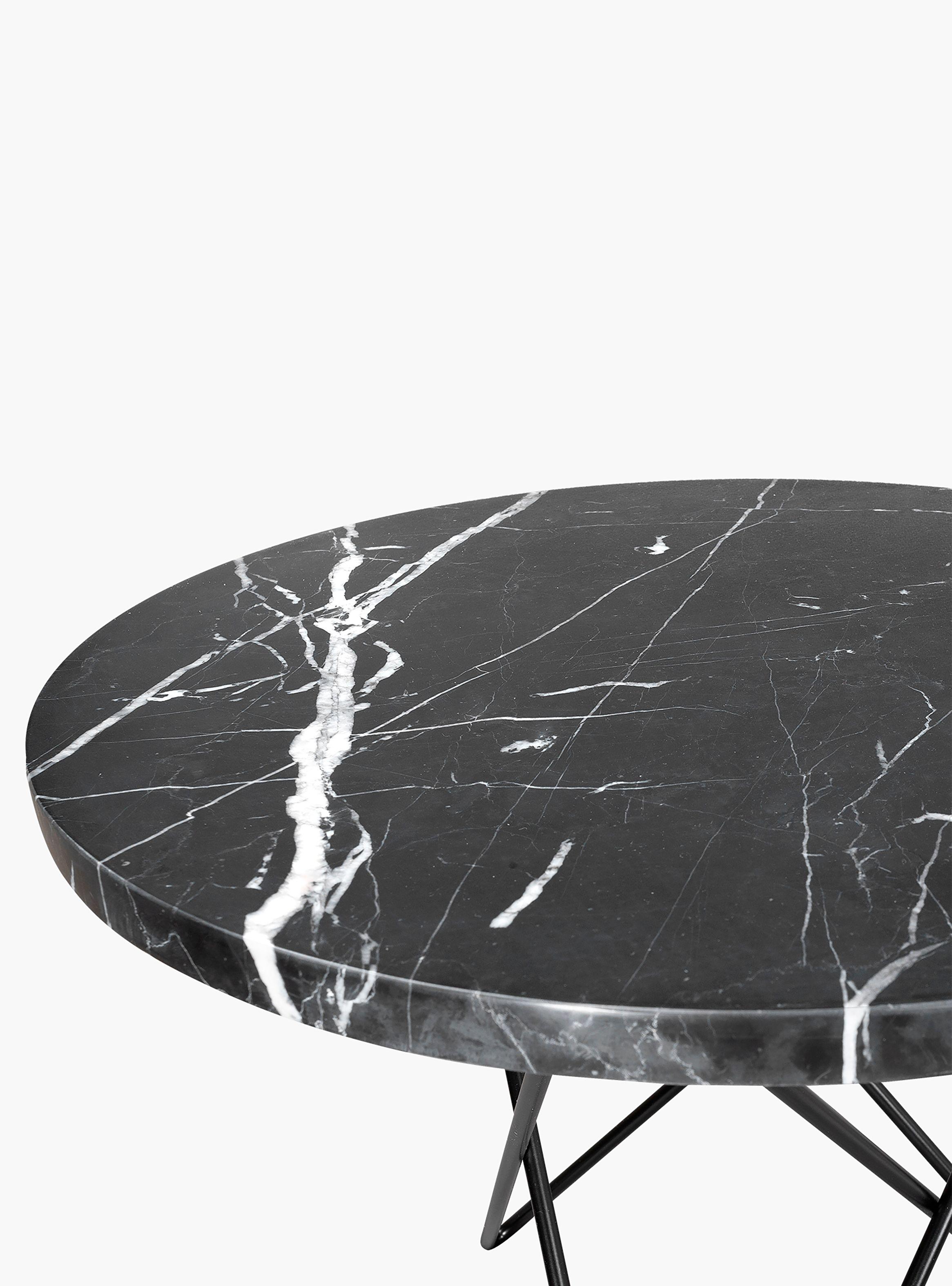 Mesa Lateral Louis Mármol Negro-2