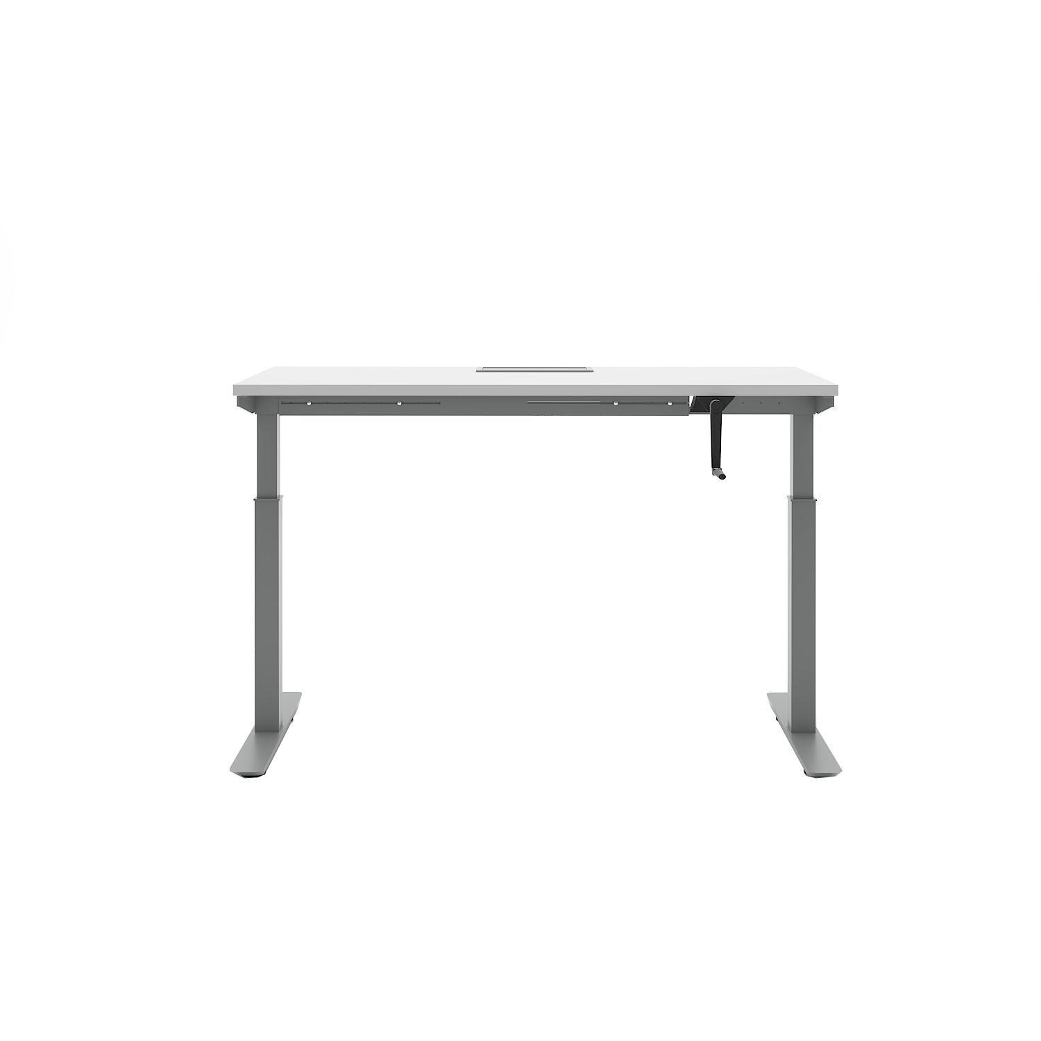 Escritorio Neo ajustable con pasacables 140x60-6