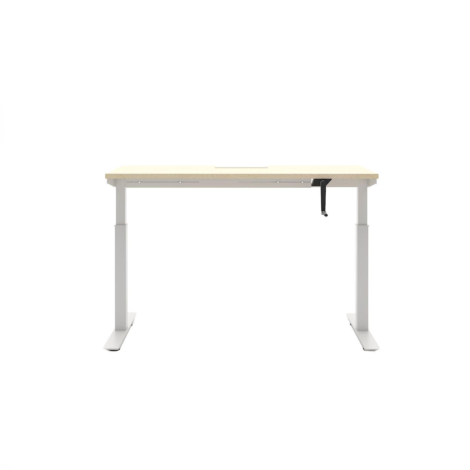 Escritorio Neo ajustable con pasacables 140x60-1