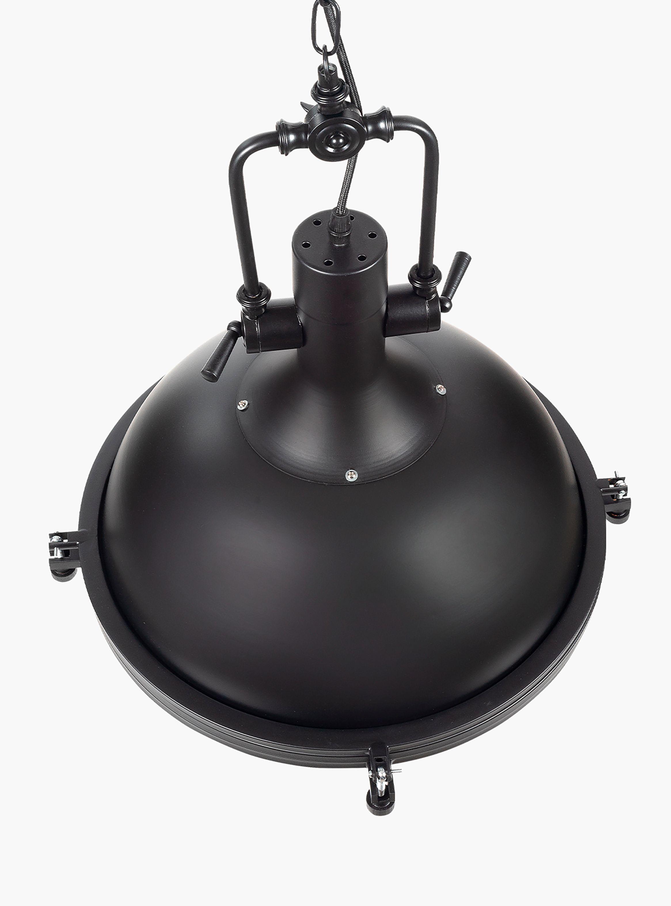 Lámpara de Colgar Warehouse Negro-2