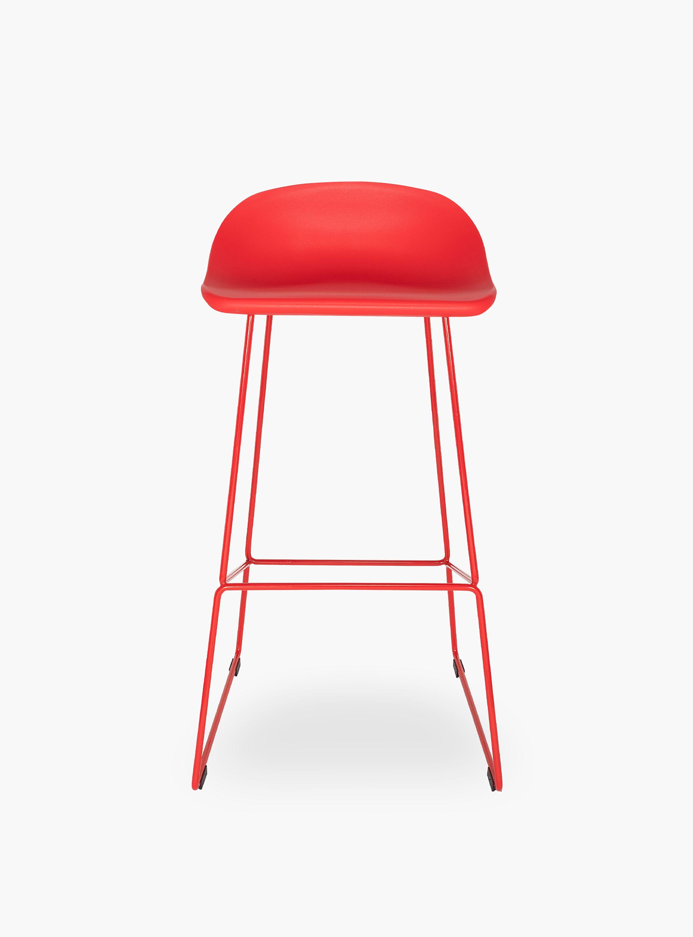 Taburete Bar Klein Rojo-0