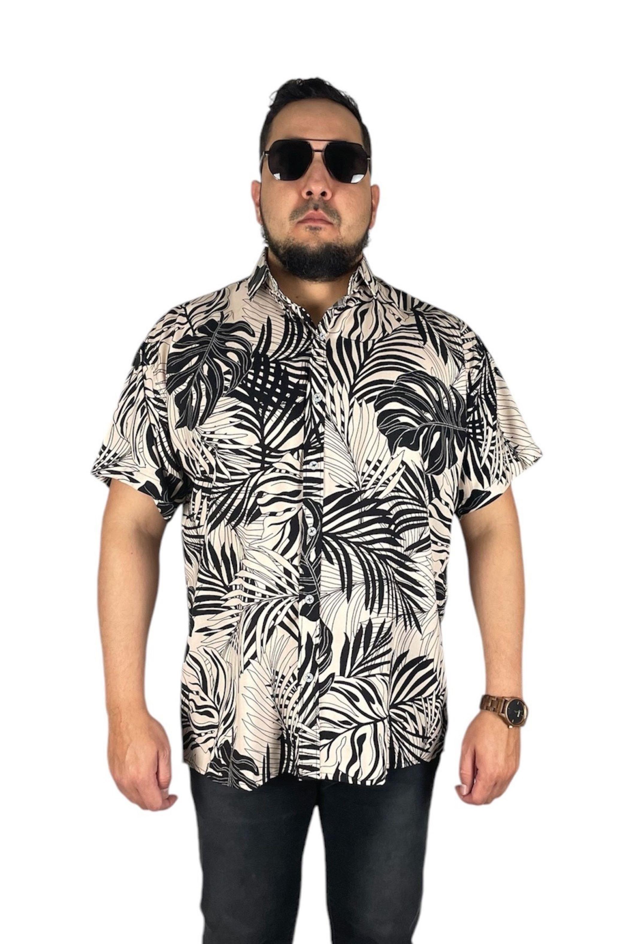 Camisa Guayabera De Hombre Verano Talla Grande 2XL 3XL-0