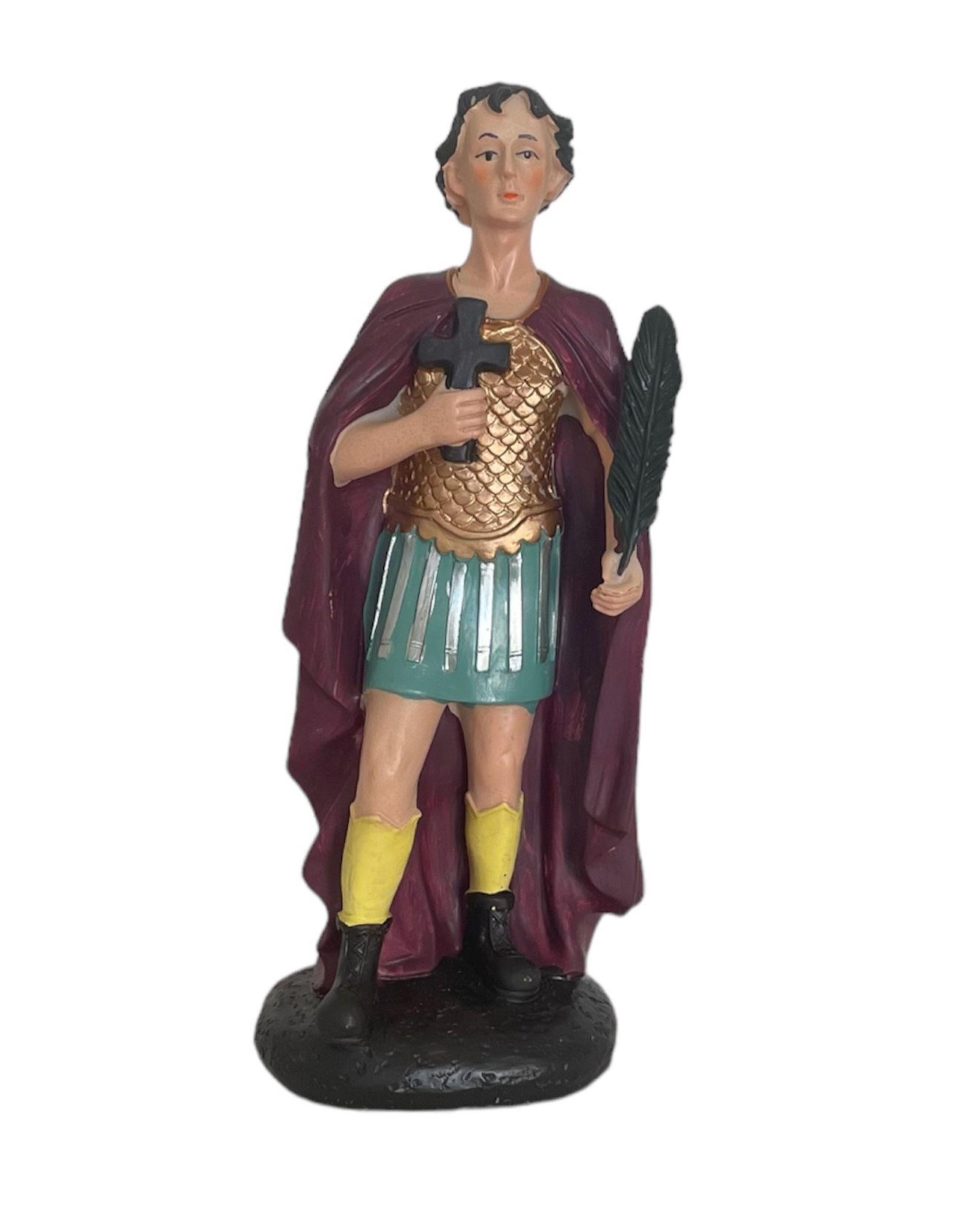 Estatua San Expedito Figura Decorativa  30 cms-0