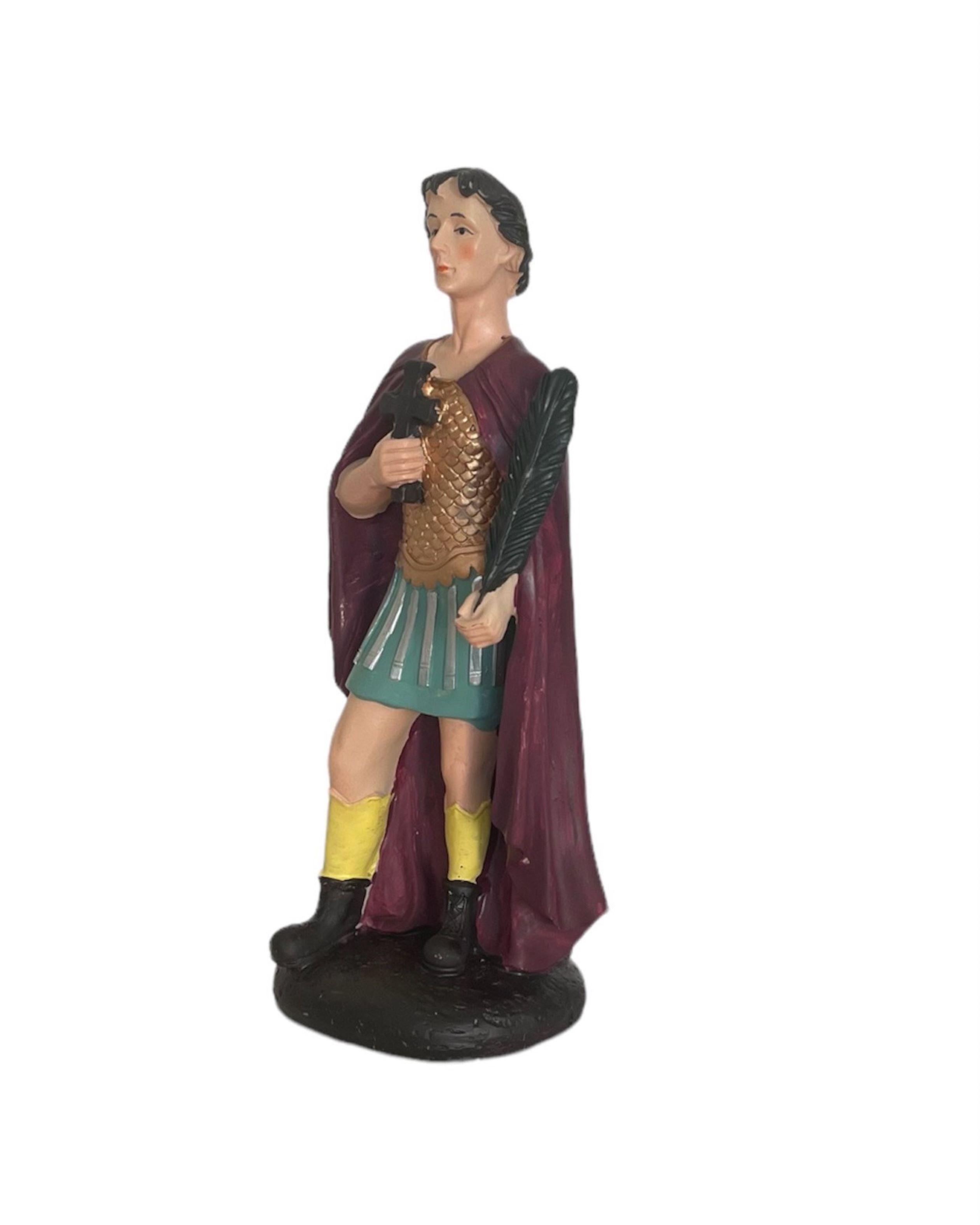 Estatua San Expedito Figura Decorativa  30 cms-1
