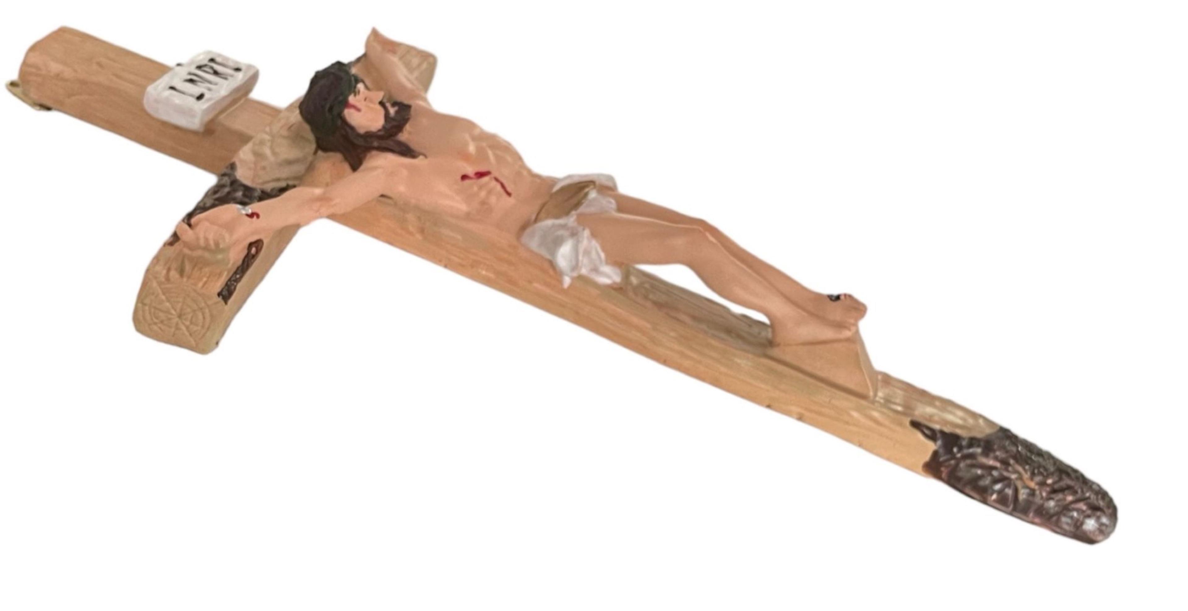Jesucristo De Pared Crucifijo Colgante Mural Religion 30 cm-1