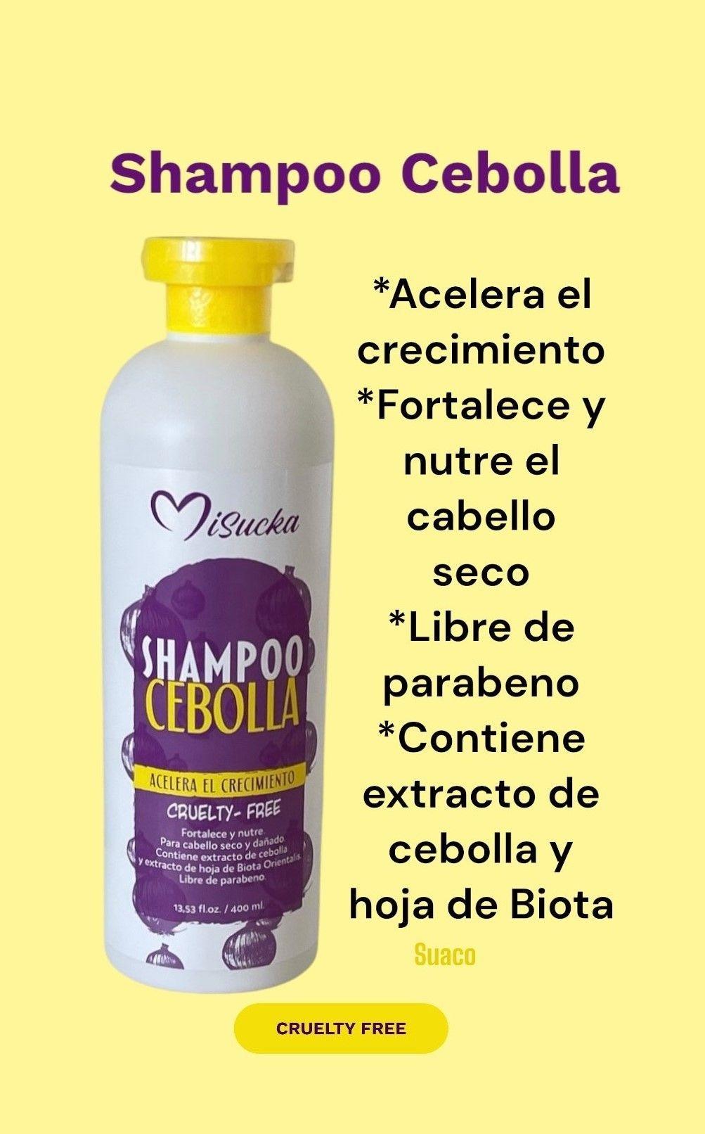 Shampoo De Cebolla Vegano Misucka 400 ML-1