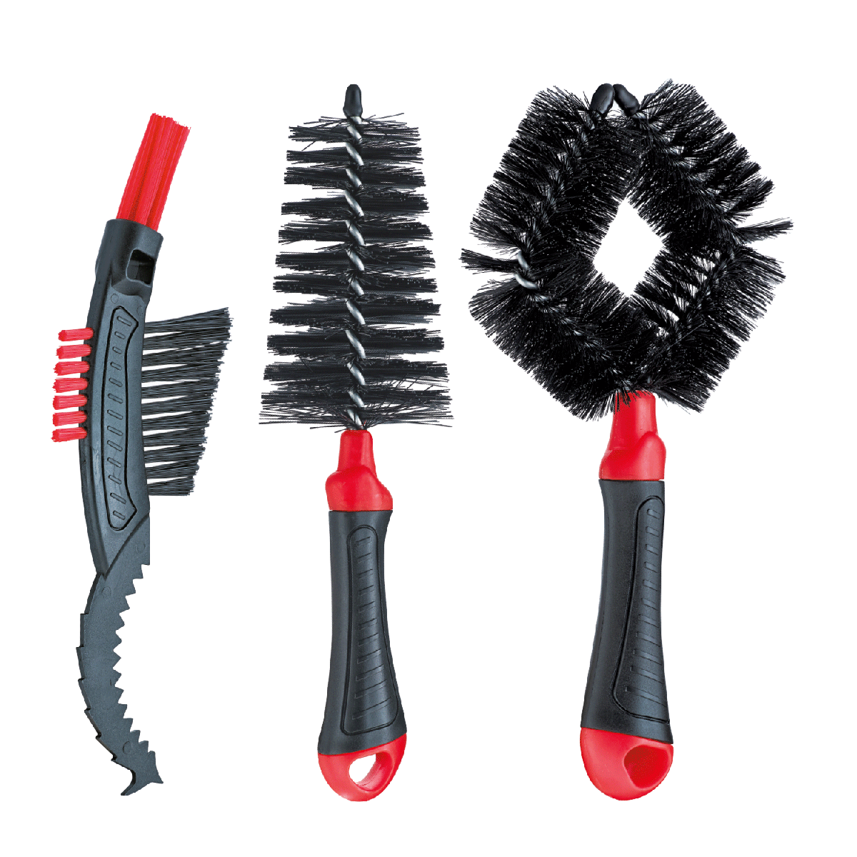 Set 3 cepillos para Limpienza de Bicicleta Weldtite-0