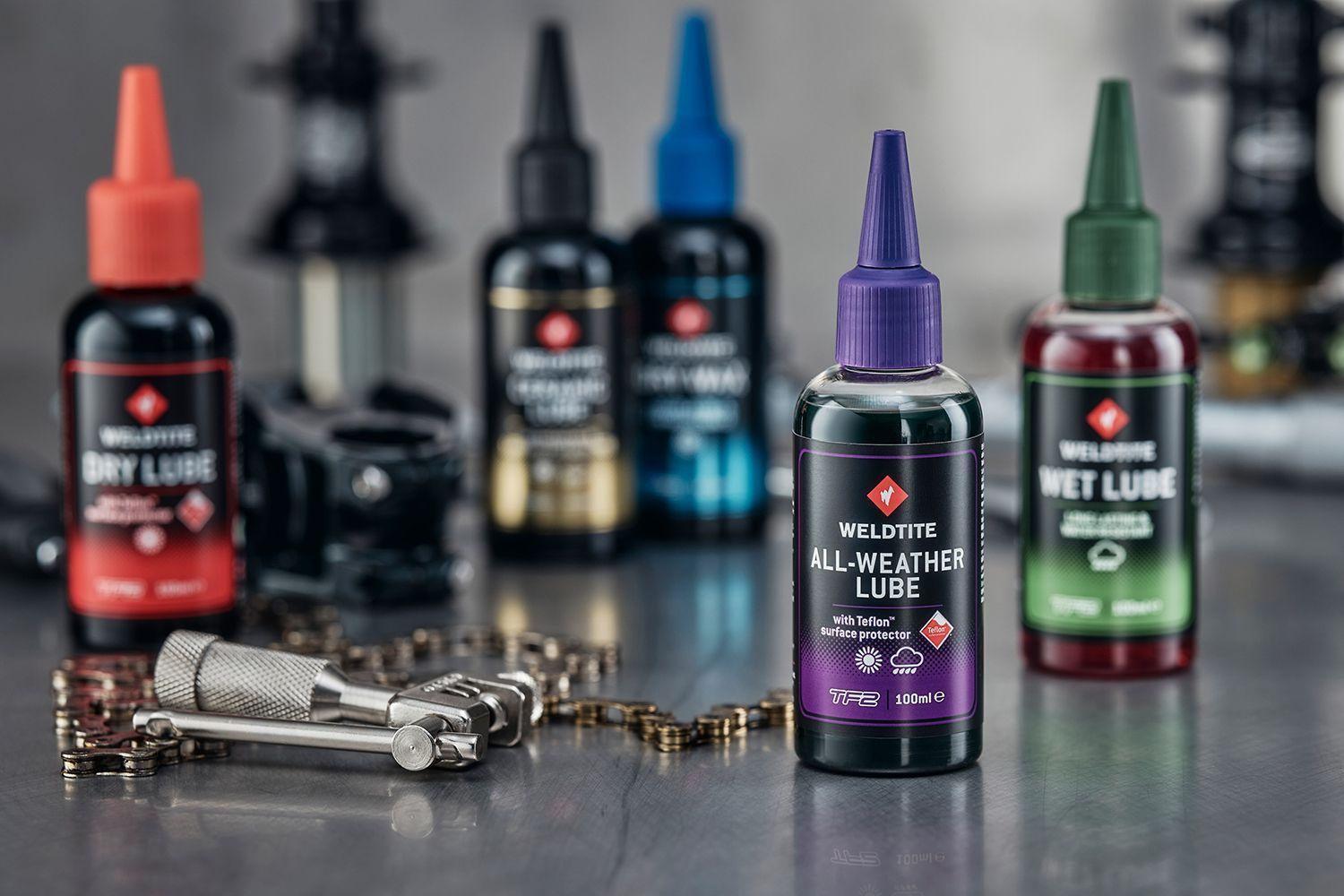 Lubricante de Cadena para bicicleta Weldtite con Teflón 100 ml-1
