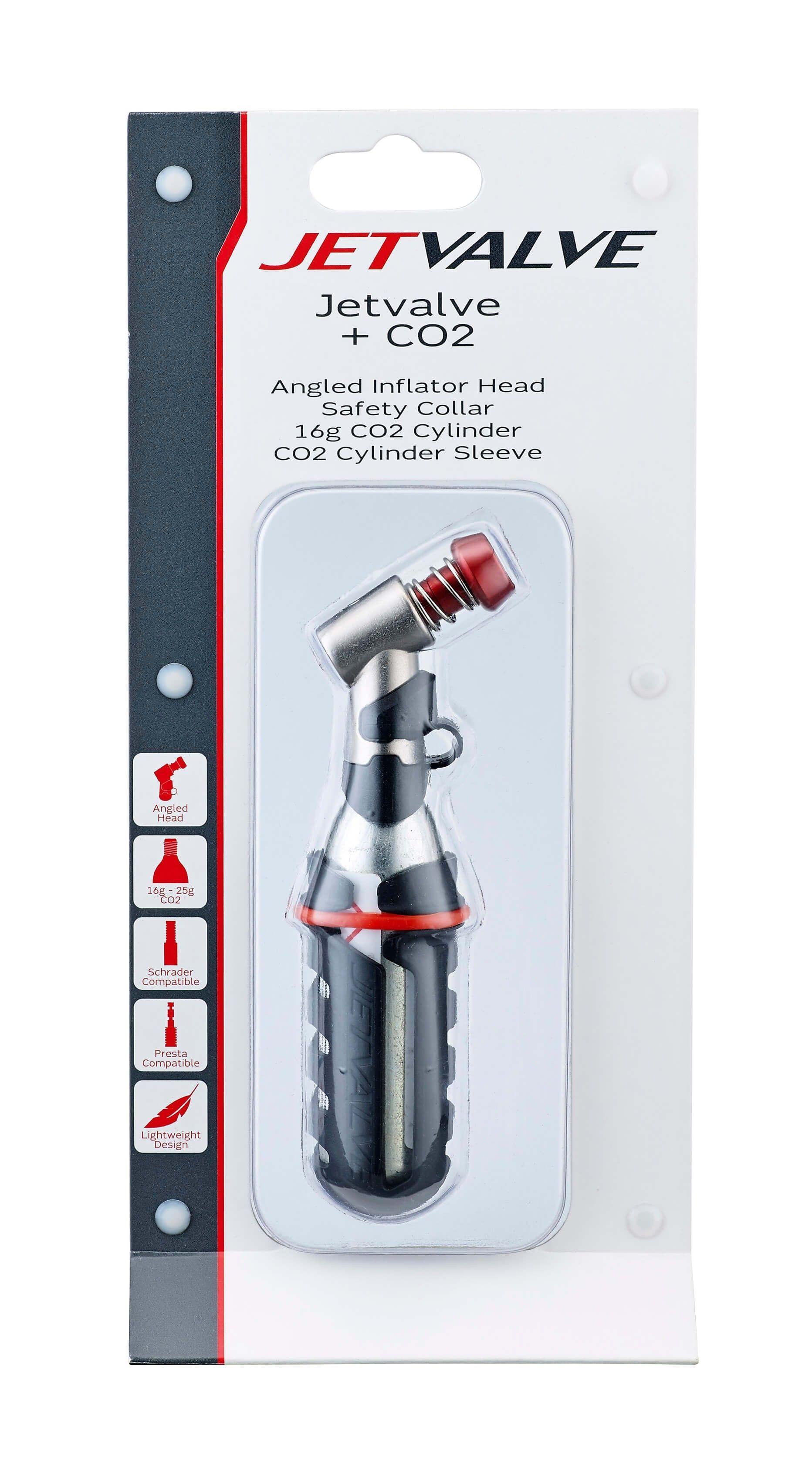 Cabezal para cilindro CO2 Jetvalve Weldtite con cilindro CO2-1