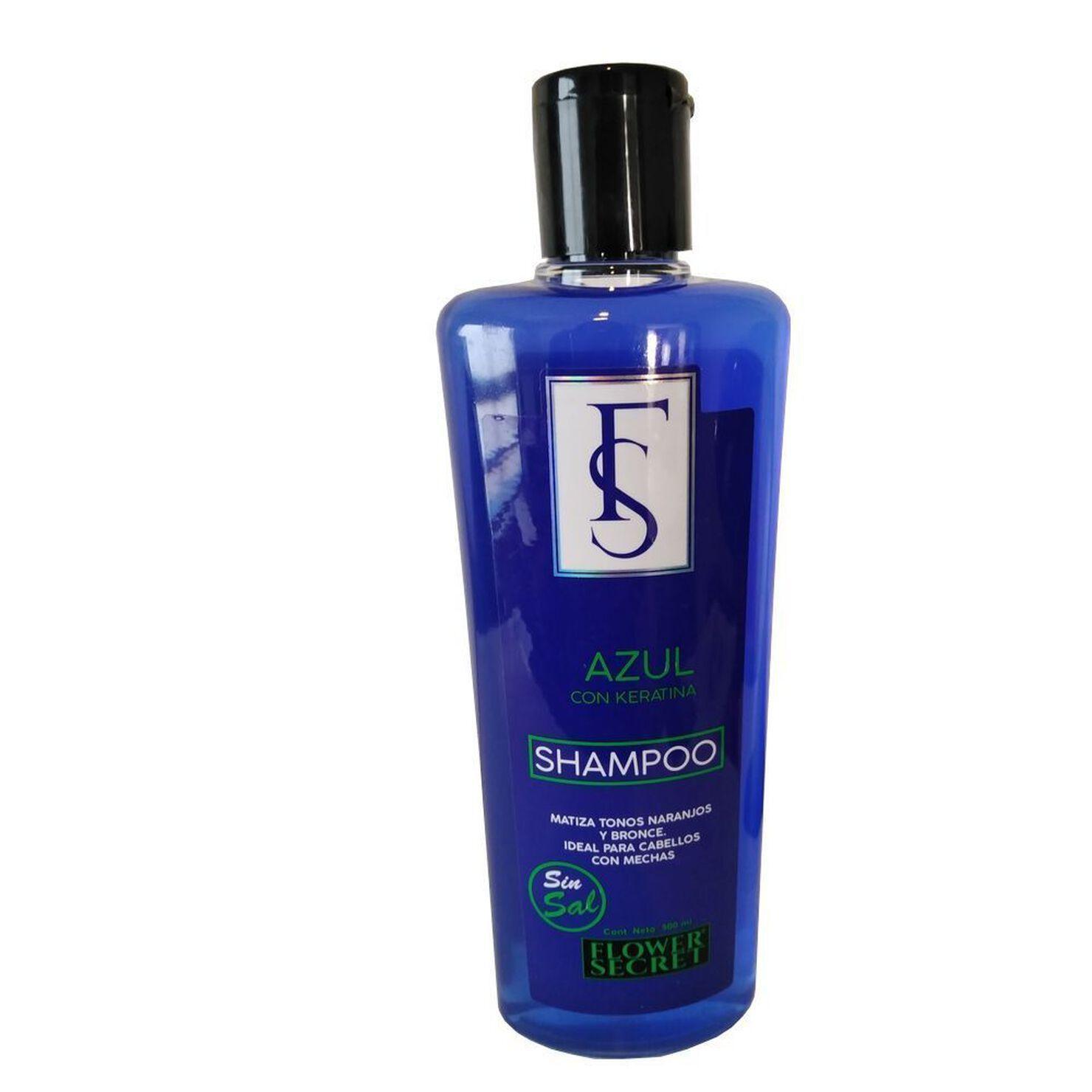 Shampoo Matizador Azul con Keratina Sin Sal-0