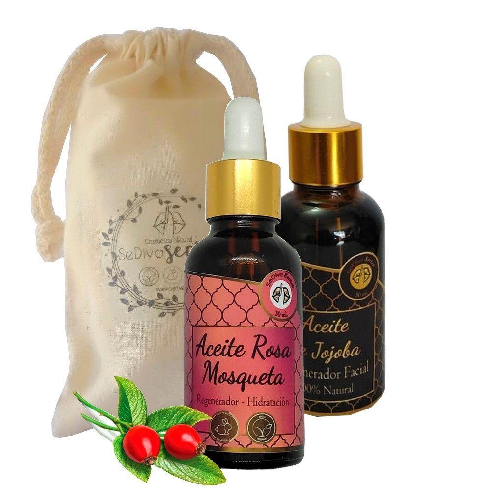 Aceites Faciales Jojoba y Rosa Mosqueta -Elixir Ritual Antiedad Regenerador-0