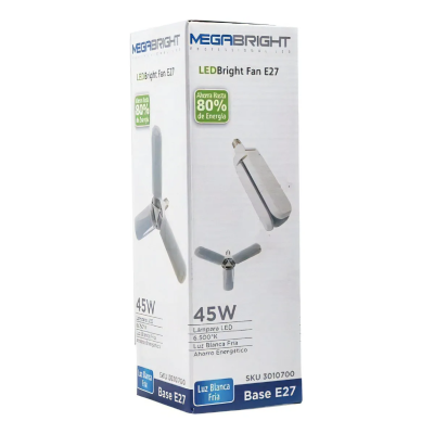 Ampolleta Ajustable 3 Tipo Ventilador Led Fan E27 45w 6500k-3