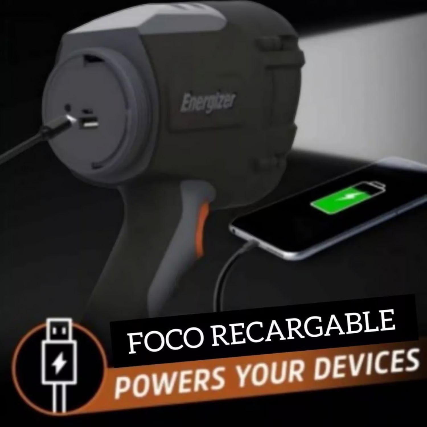 Foco Energizer Hard Case Recargable 1000 Lumens-7