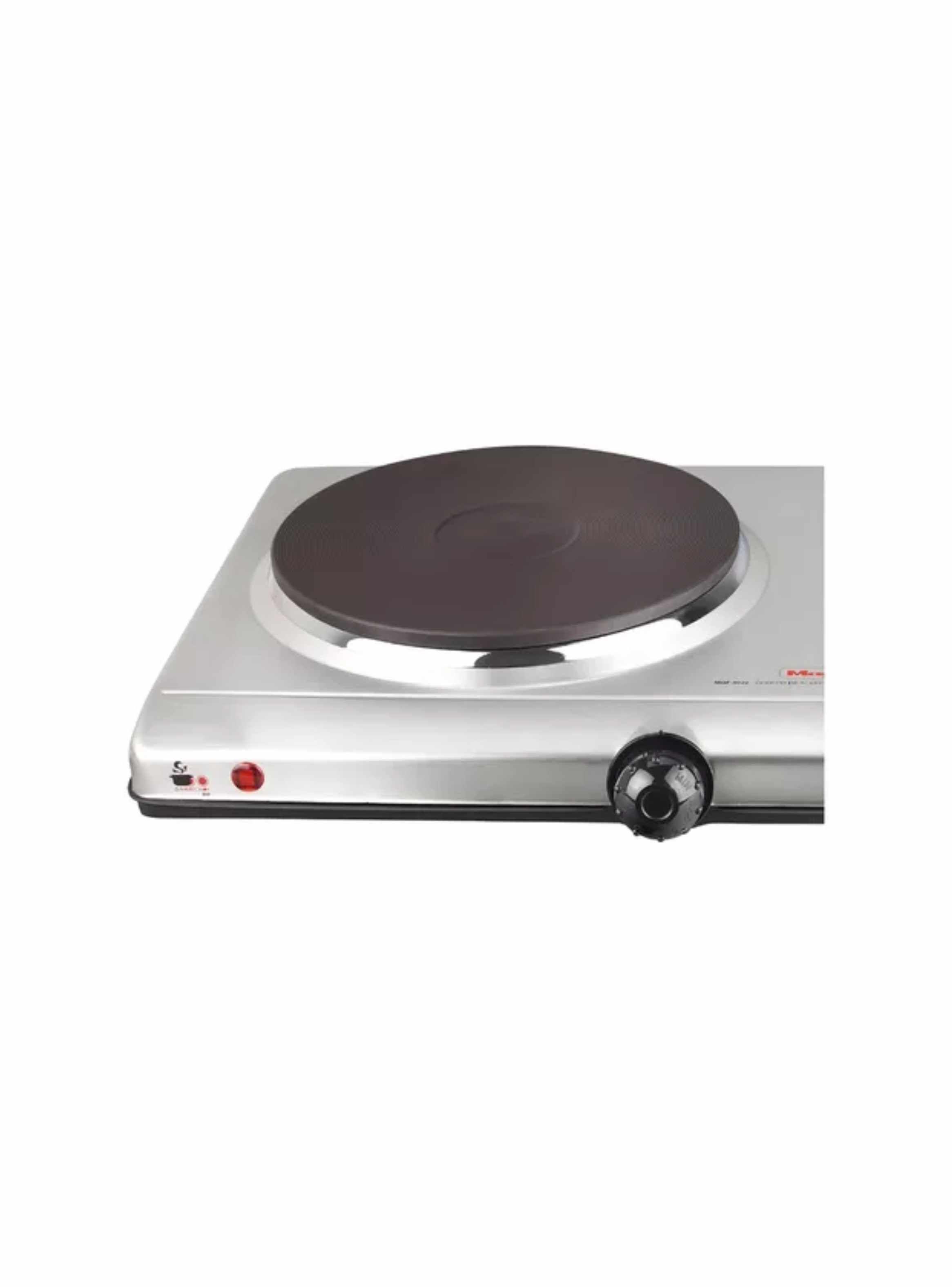 Anafe eléctrico Magefesa Dinamic Inox Duo MGF 220V color plateado 2 hornallas-2