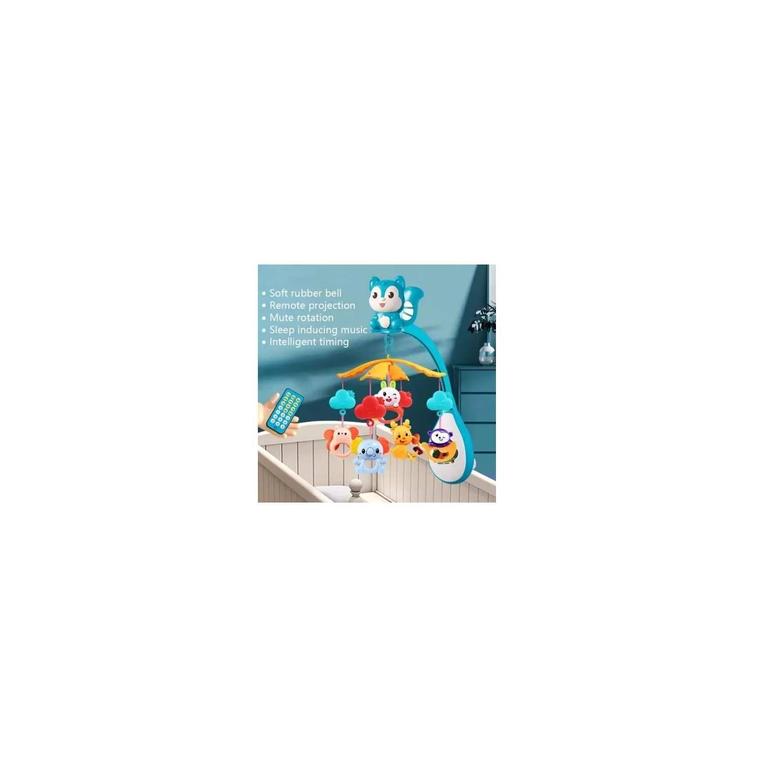  Ardilla Proyector 360° Control Remoto Azul-3