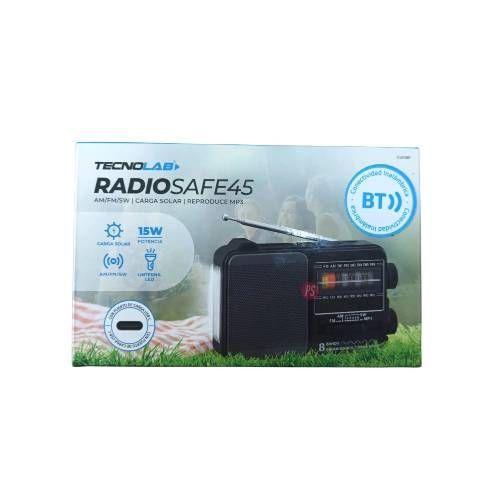 Mini Radio Solar Recargable Tecnolab TL653 USB/SD 8 Bandas-3