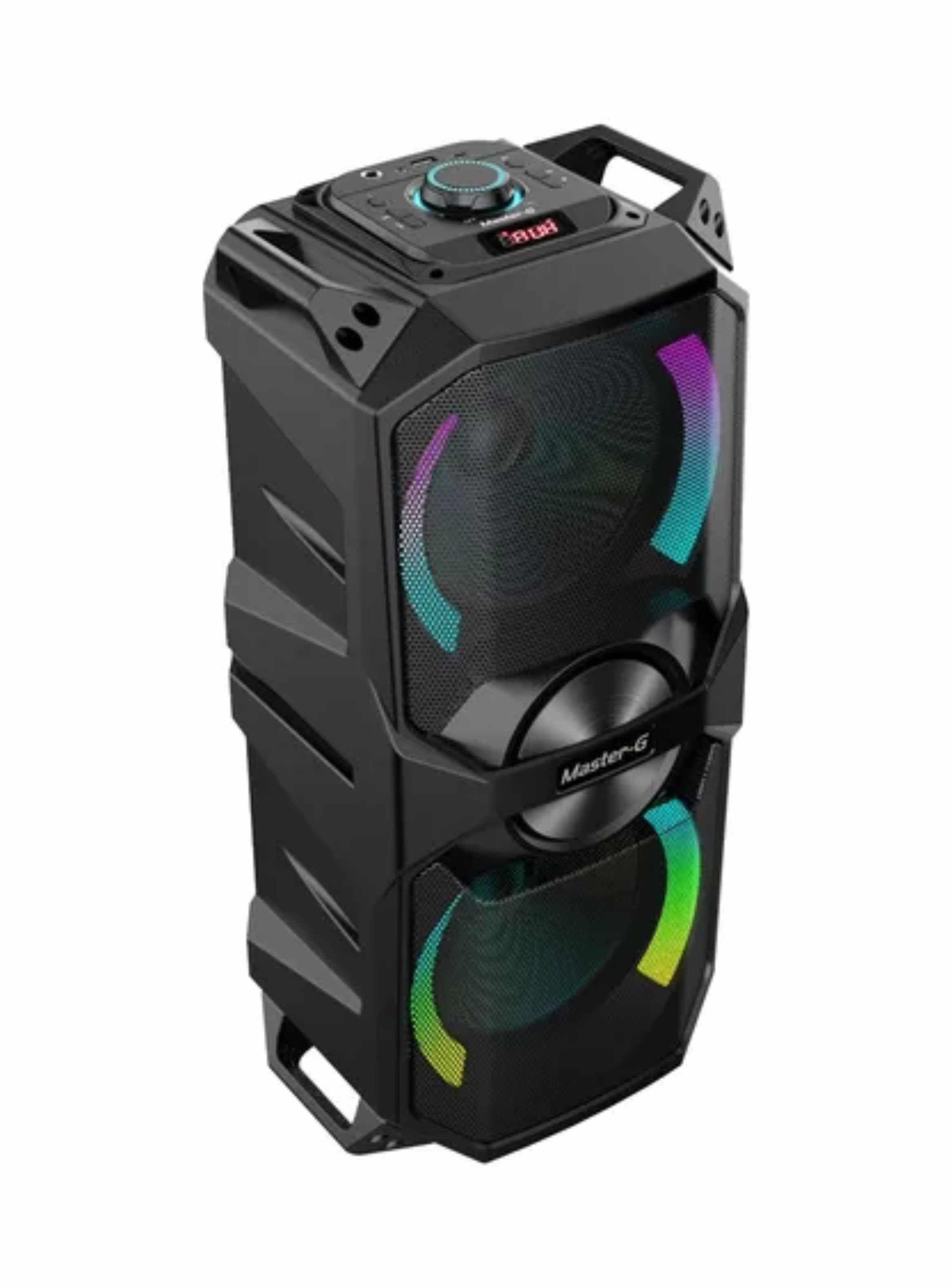 Parlante Karaoke Bluetooth Luxor 6,5 X2 Con Micrófono Mgluxor-2