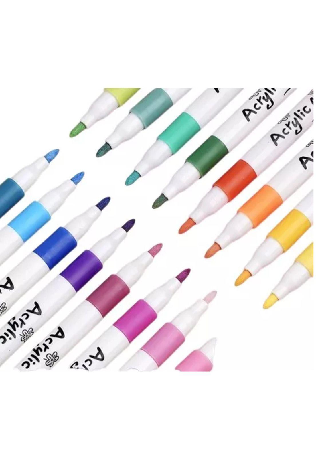 Lápices acrílicos marcadores 60 pcs multicolor-1
