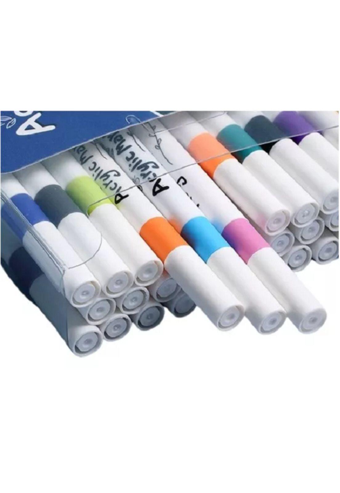 Lápices acrílicos marcadores 60 pcs multicolor-3