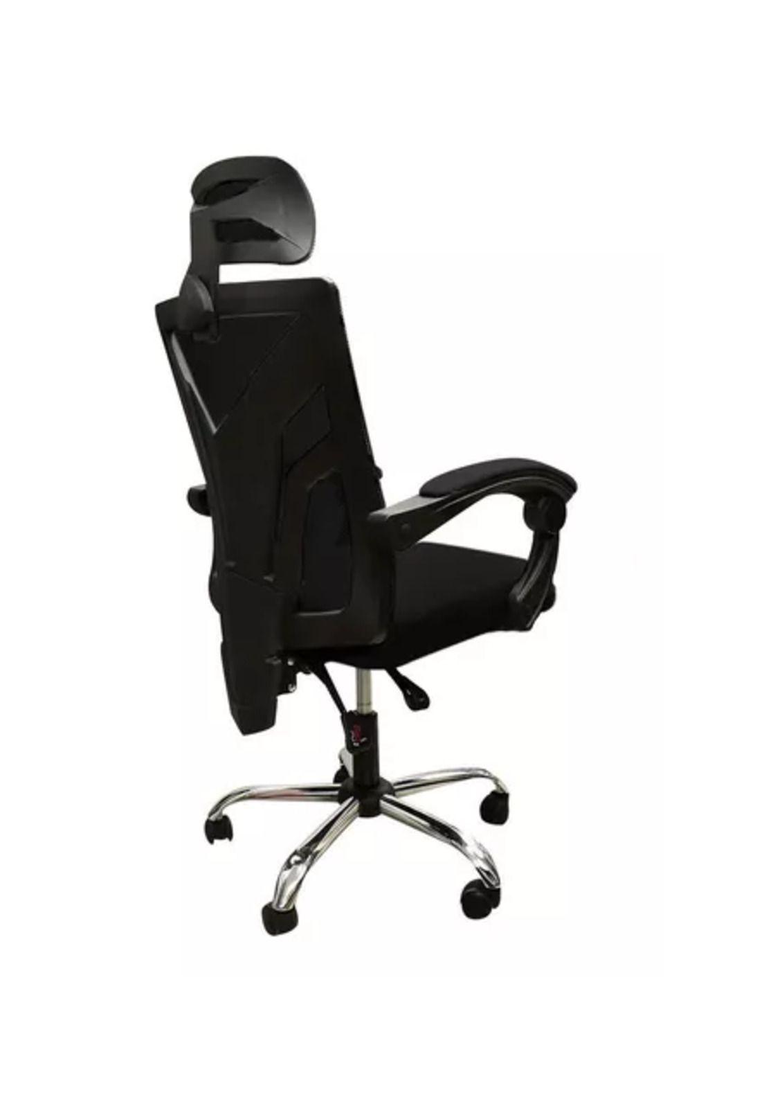 Silla ejecutiva de escritorio ergonómica Lumax Clyde color negro-2
