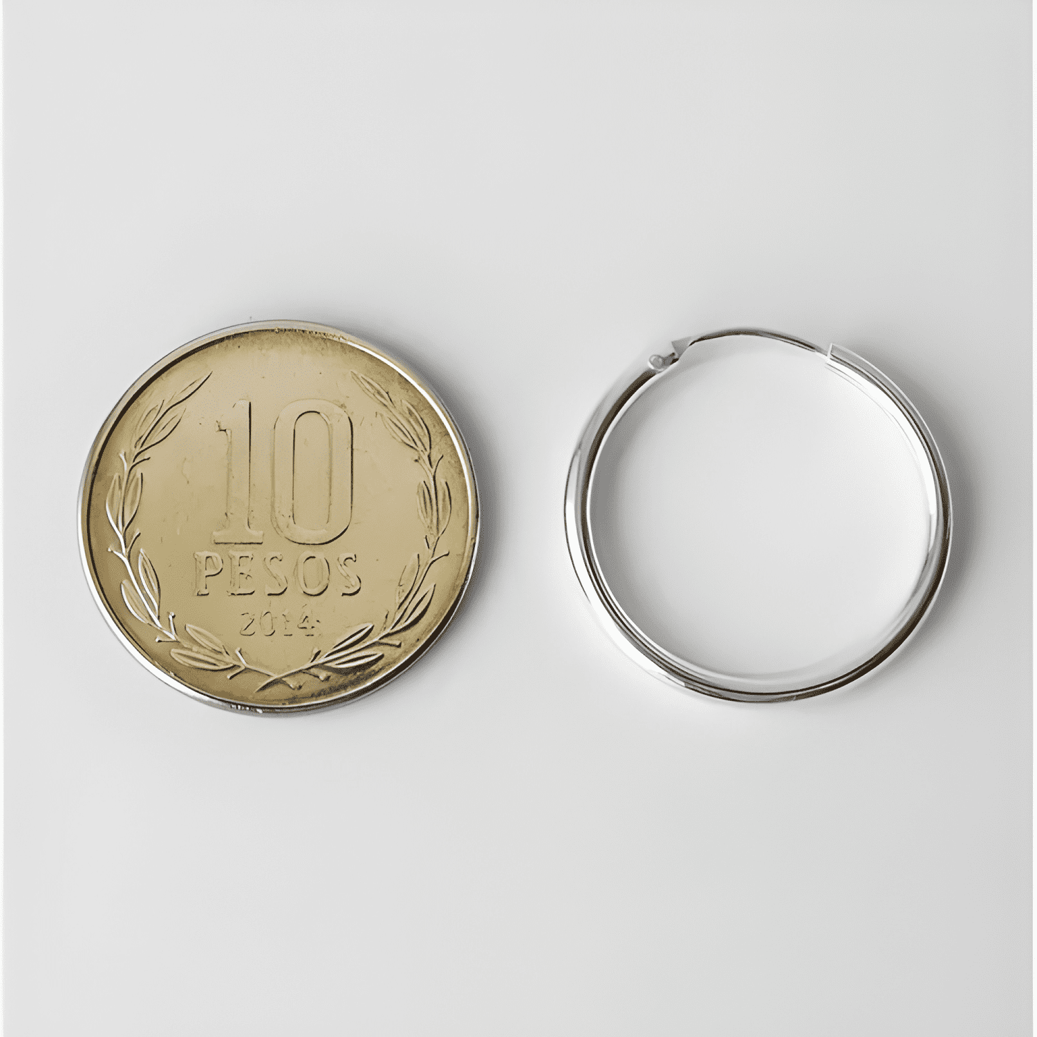 (3 Par) Argollas Plata 925 - 10mm, 14mm Y 20mm-4