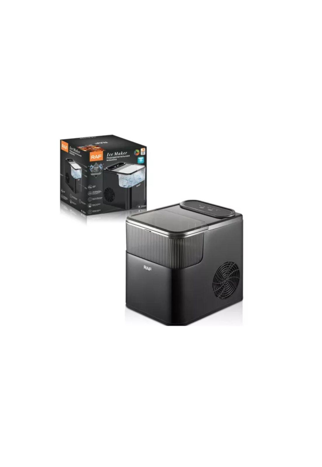 Máquina para Hacer Hielo Compacta Eléctrica Hielera Negra-4