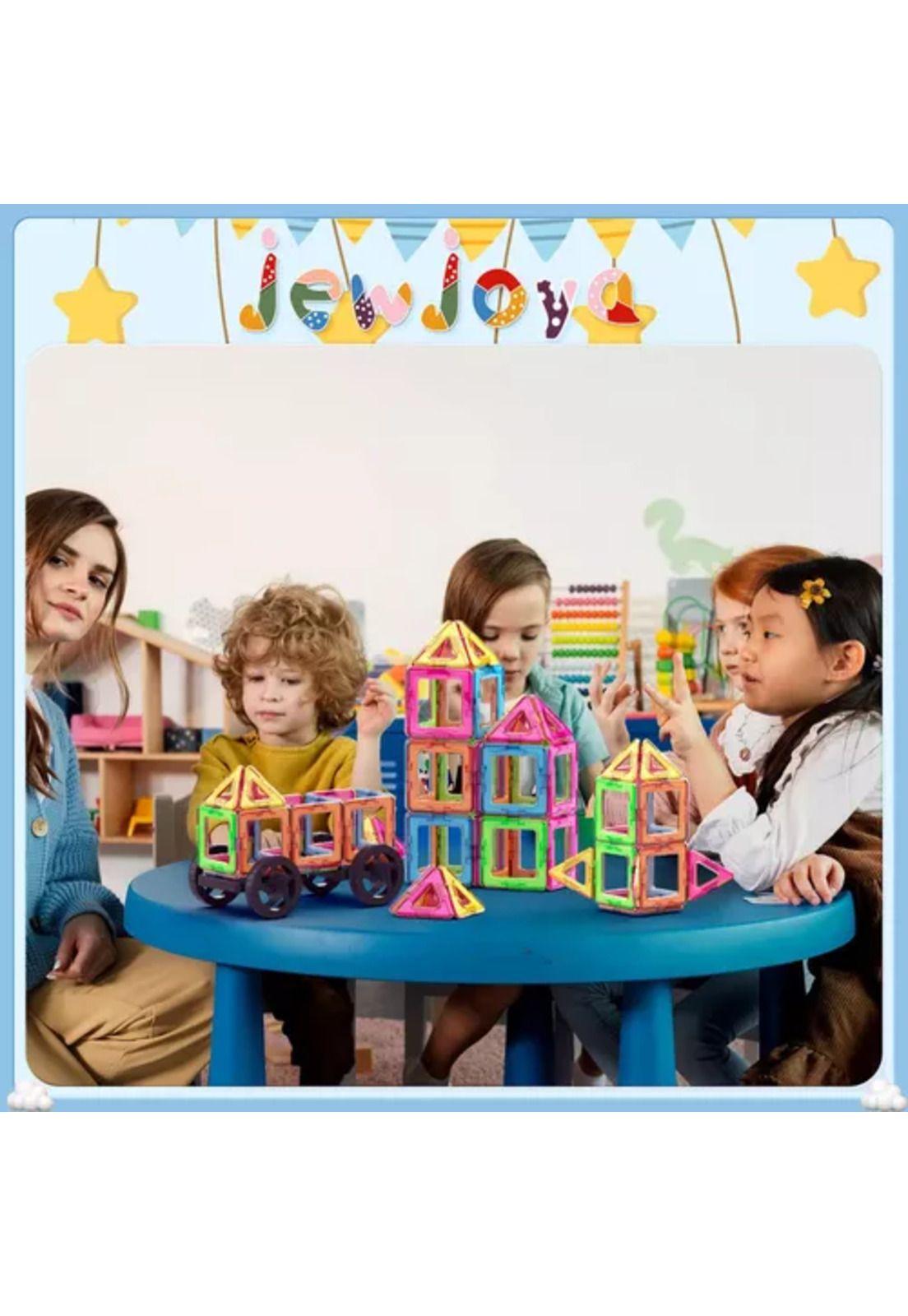 Set de bloques magnéticos de construcción 60 piezas con caja-3