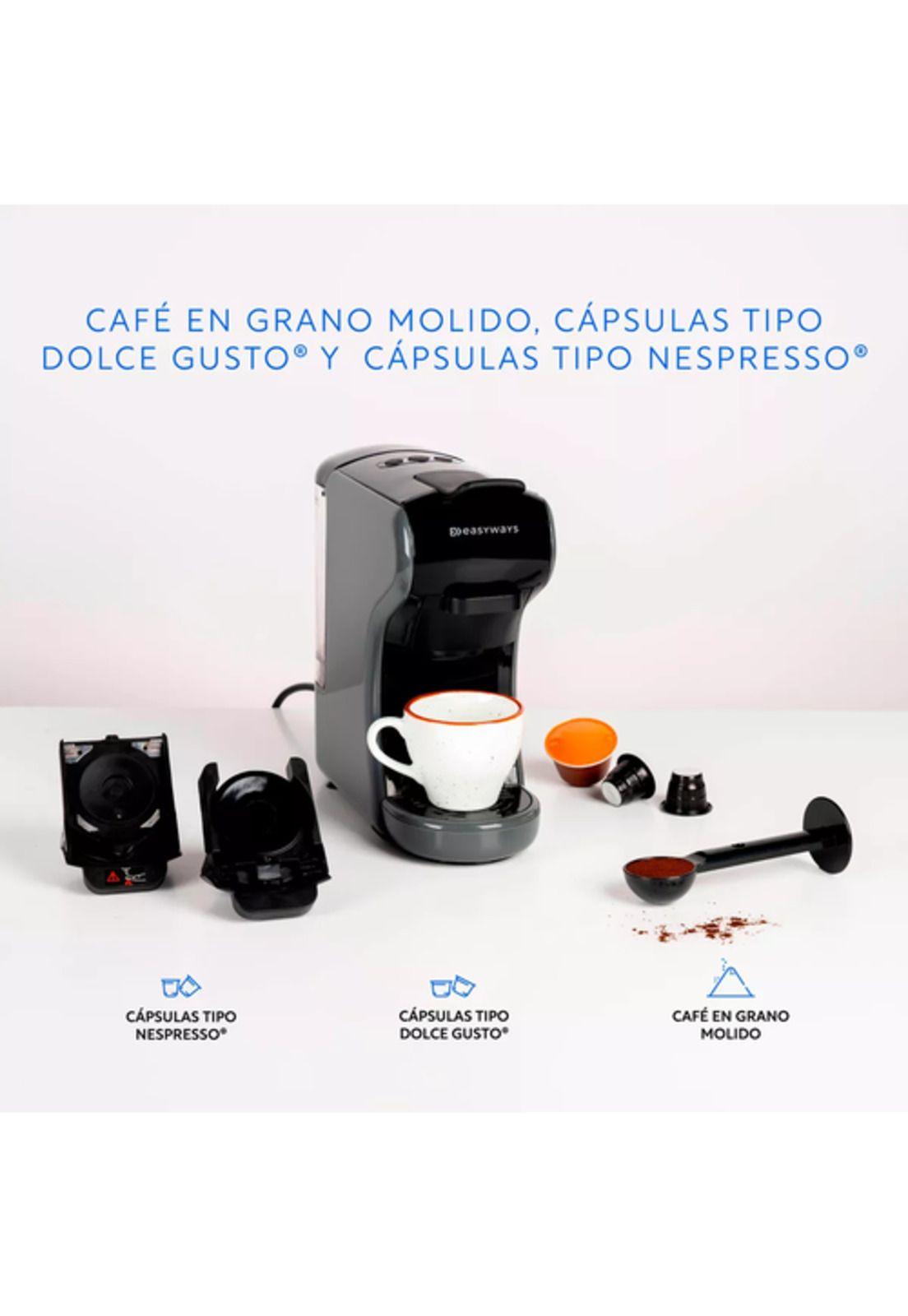 Cafetera Milano Coffee 3 en 1 gris-2