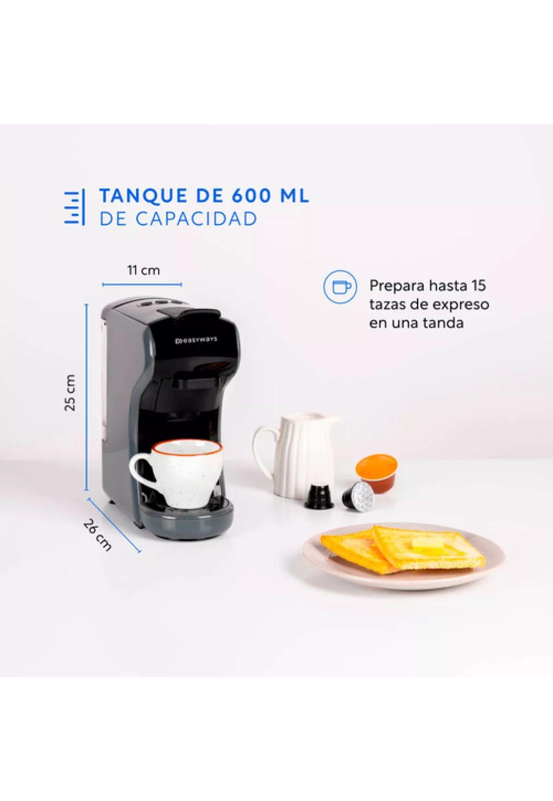 Cafetera Milano Coffee 3 en 1 gris-4