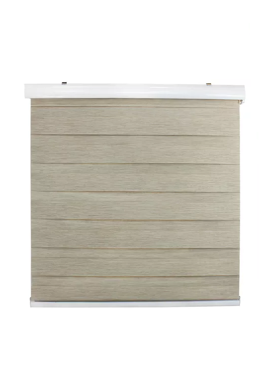 Cortina Roller Duo Zebra Día Noche 150x200cm Crudo-0