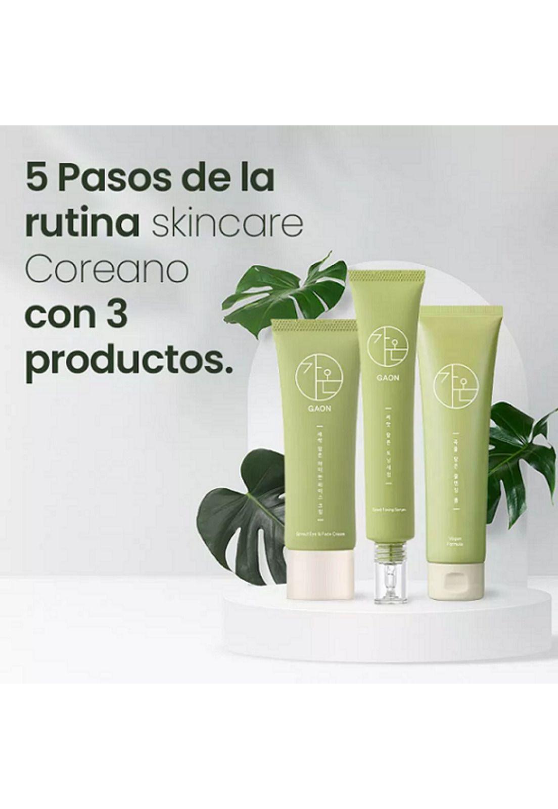 Set Rutina Coreana Antioxidante Vegana Gaon Hidratante Todo Tipo de Piel-2